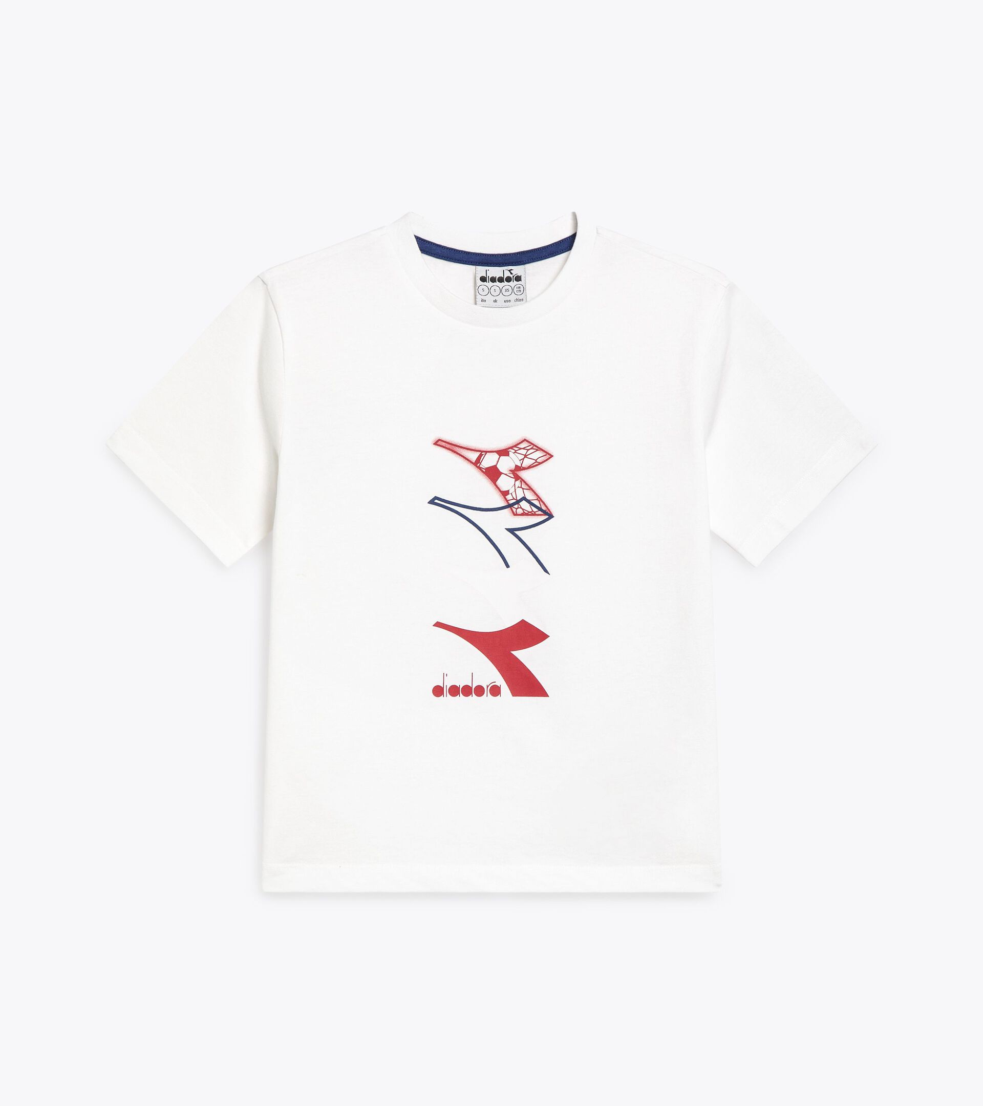 T-shirt avec imprimé - Coupe confort - Ado garçon
 JB. T-SHIRT SS LOGO BLANC VIF - Diadora