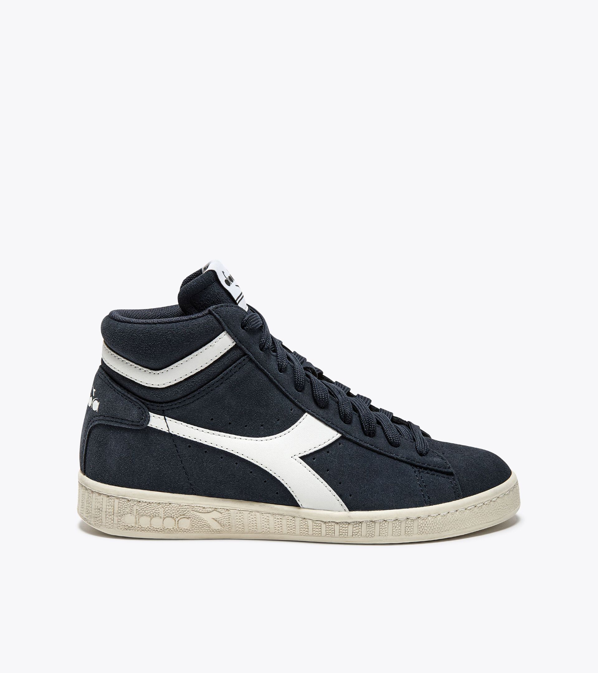 Sportschuh - Gender neutral GAME L HIGH SUEDE WAXED NACHTSBLAU - Diadora