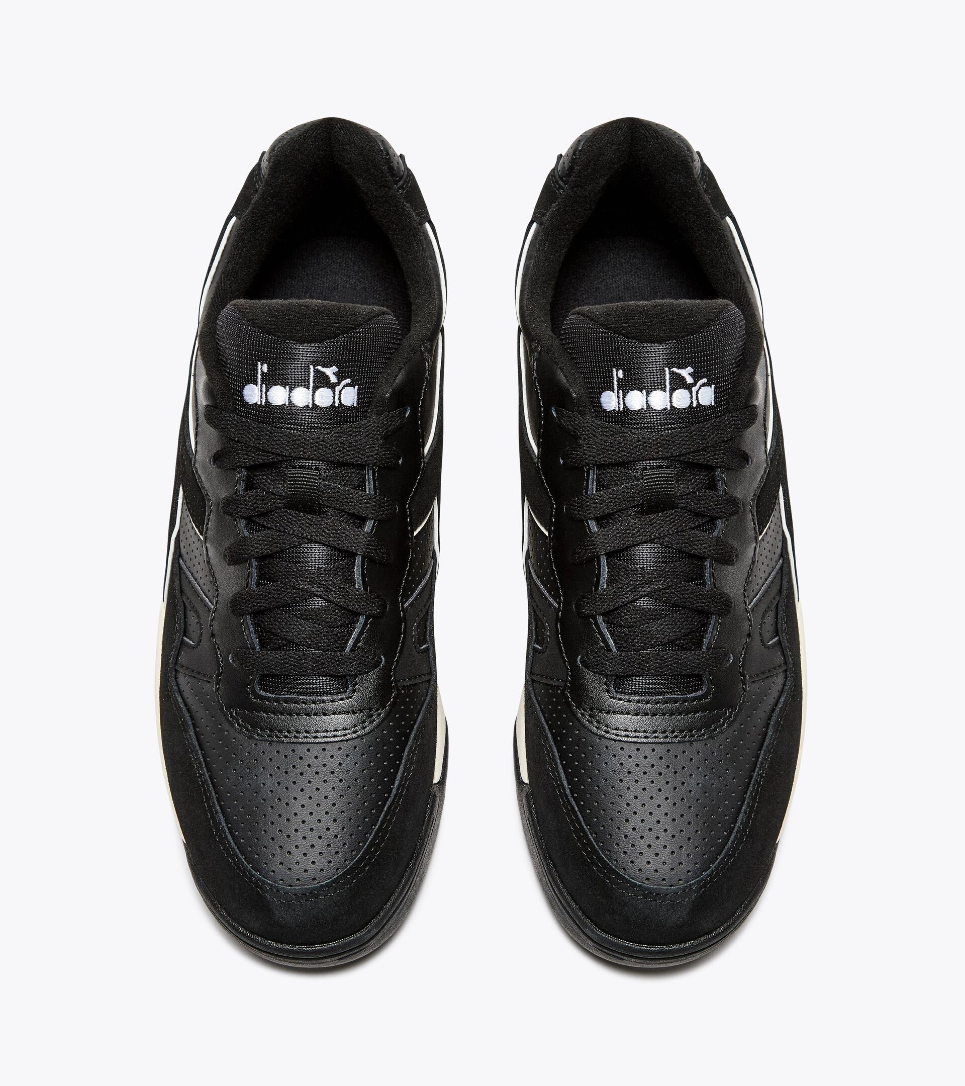 Sporty sneakers - Gender neutral WINNER SL BLACK/BLACK - Diadora