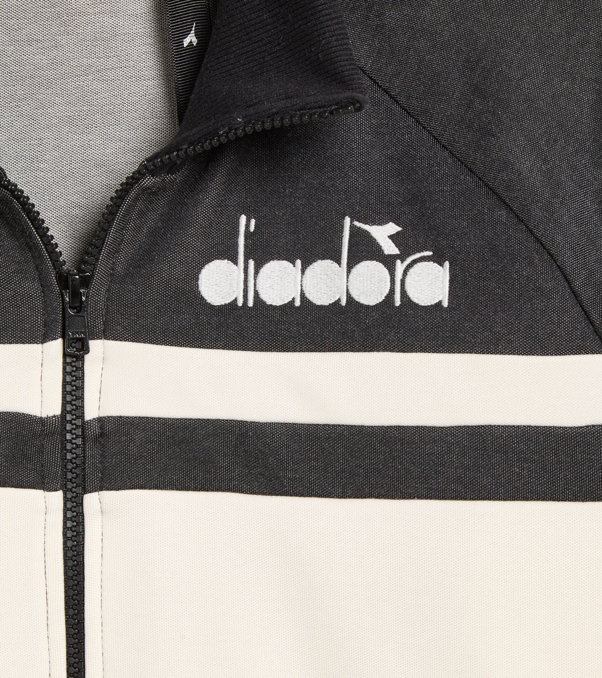 Sports jacket with a regular fit - Gender Neutral JACKET 80S BLACK - Diadora