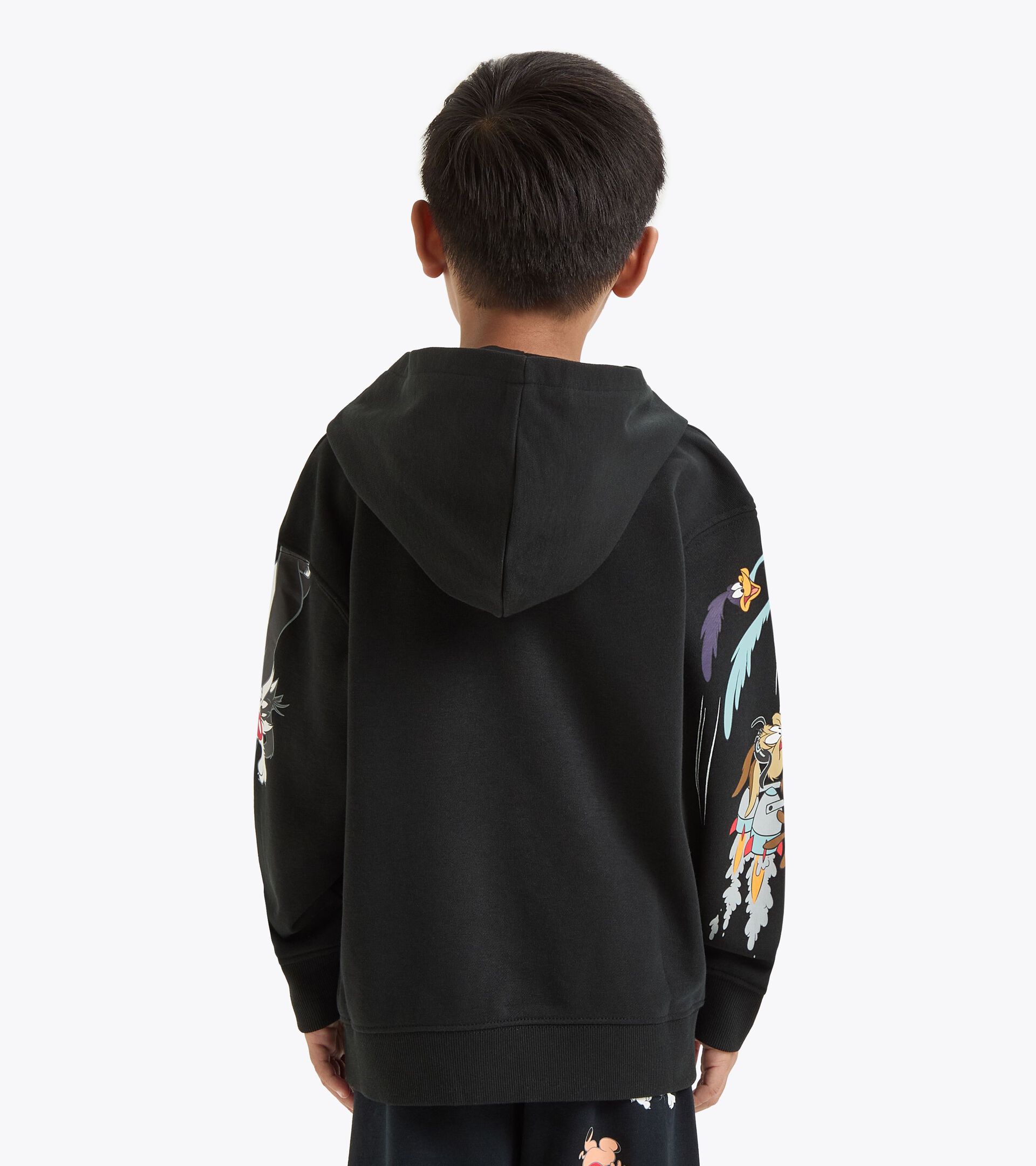 Looney Tunes hoodie - Gender Neutral - Kids 
 JU.HOODIE TEAM LT BLACK - Diadora