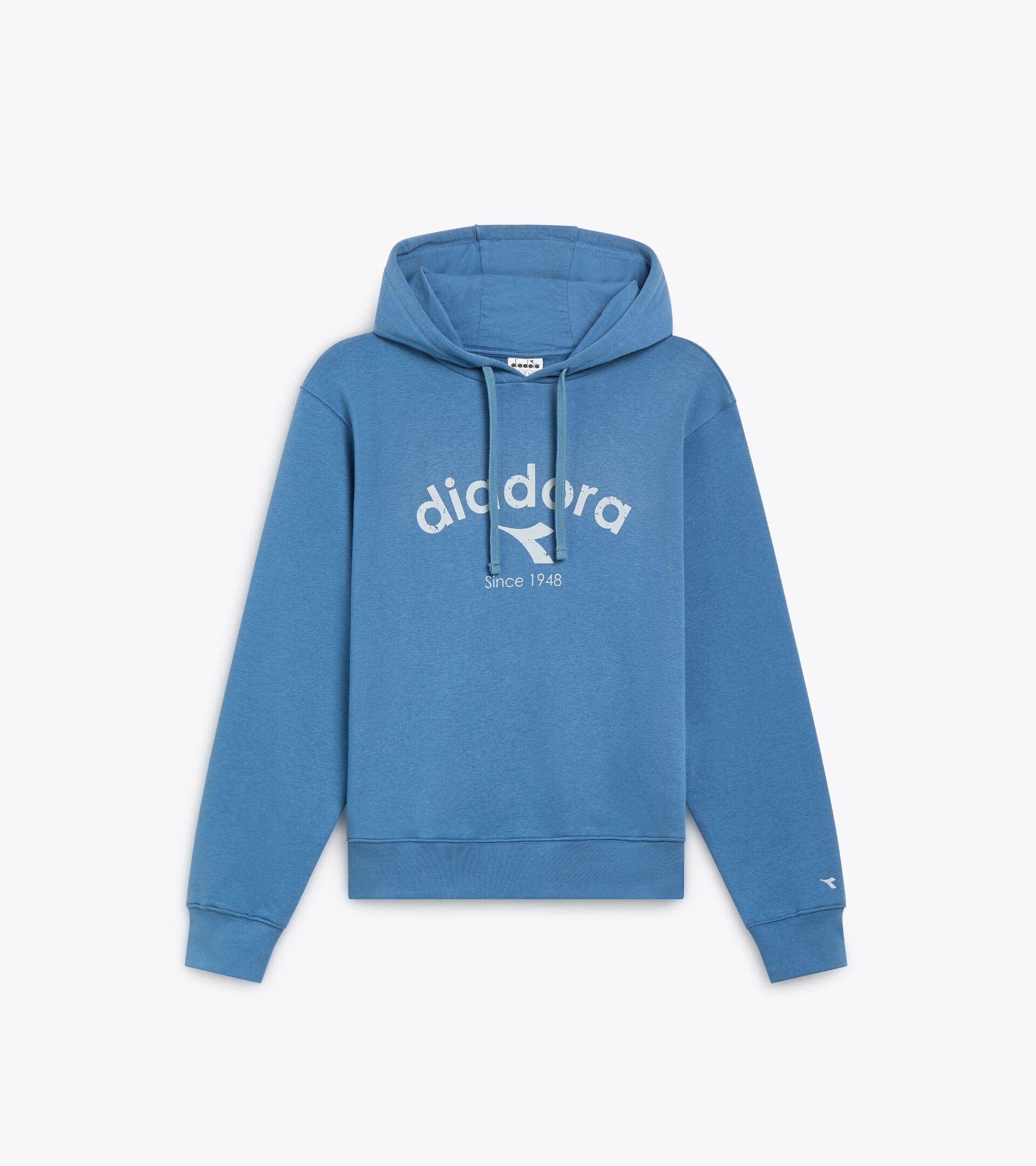 Hoodie - Gender Neutral HOODIE ATHL. LOGO COLONEL BLUE - Diadora