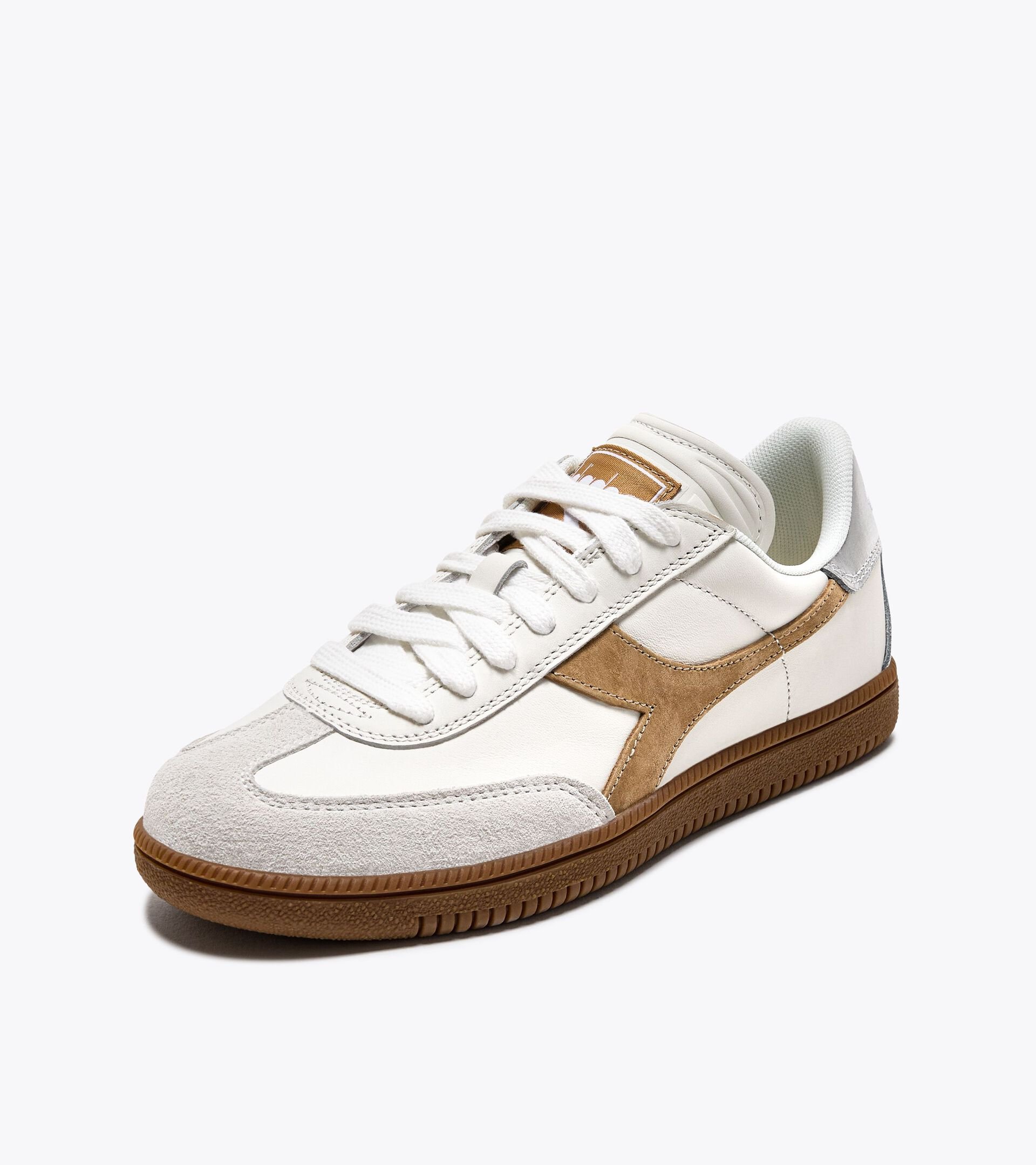 Sneaker aus Leder - Genderneutral TRAINER METAL WEISS/CROISSANT - Diadora