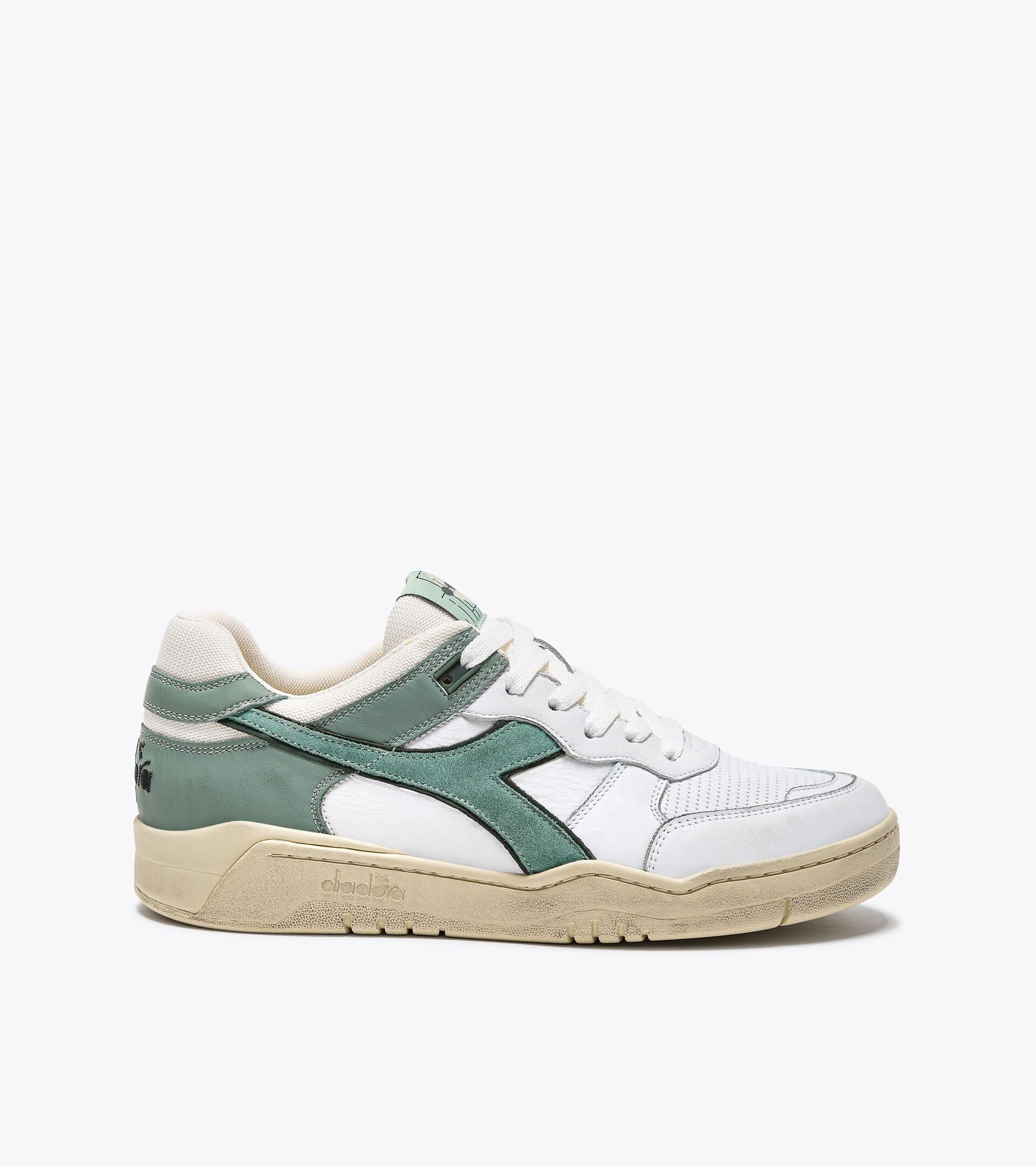 Heritage shoe - Gender Neutral B.560 USED ICEBERG GREEN - Diadora