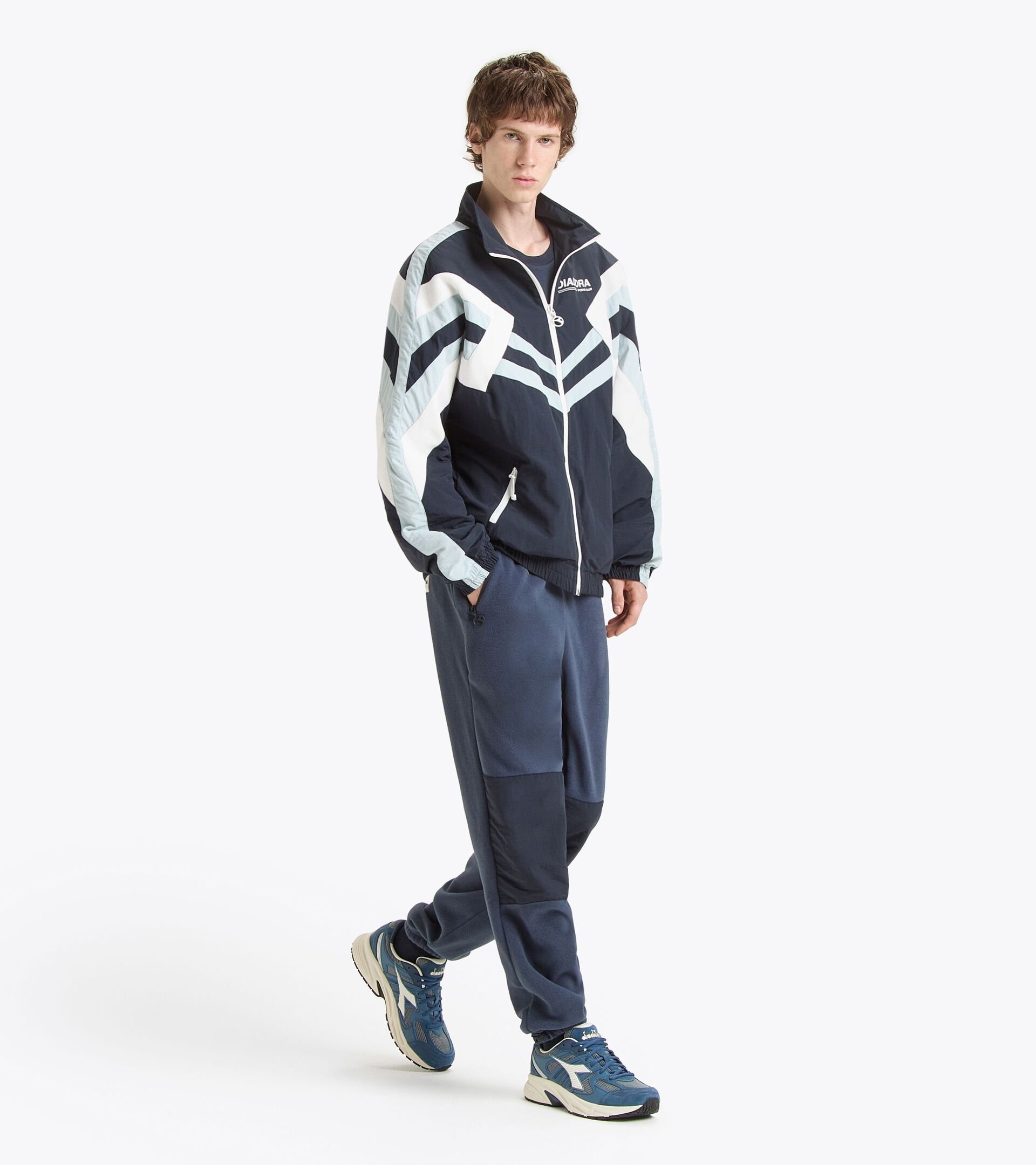 Track jacket  - Made in Italy - Genre neutre
 TRACK JACKET LEGACY BLEU NUITS - Diadora