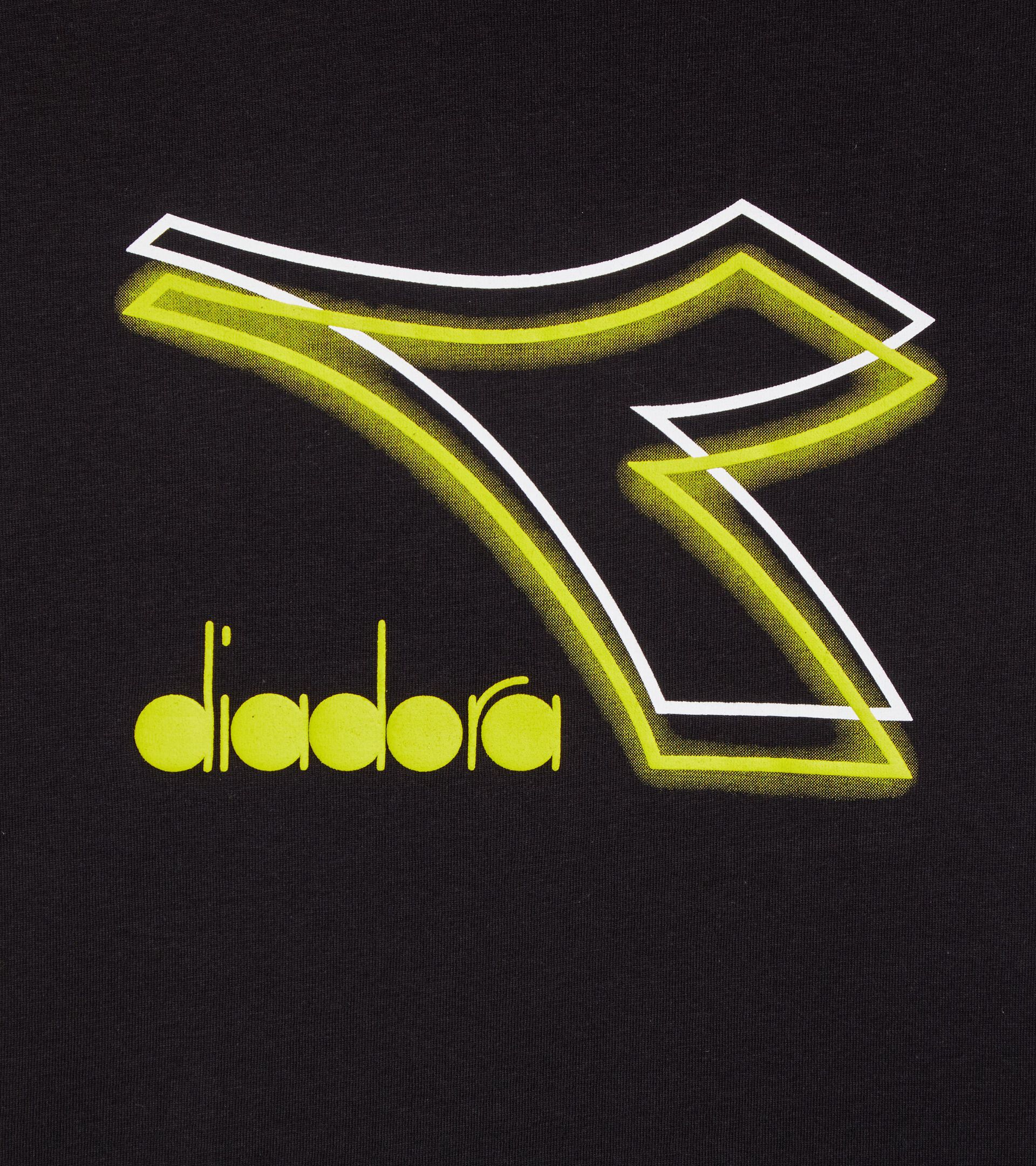 Printed t-shirt - Boy  JB. T-SHIRT SS LOGO BLACK - Diadora