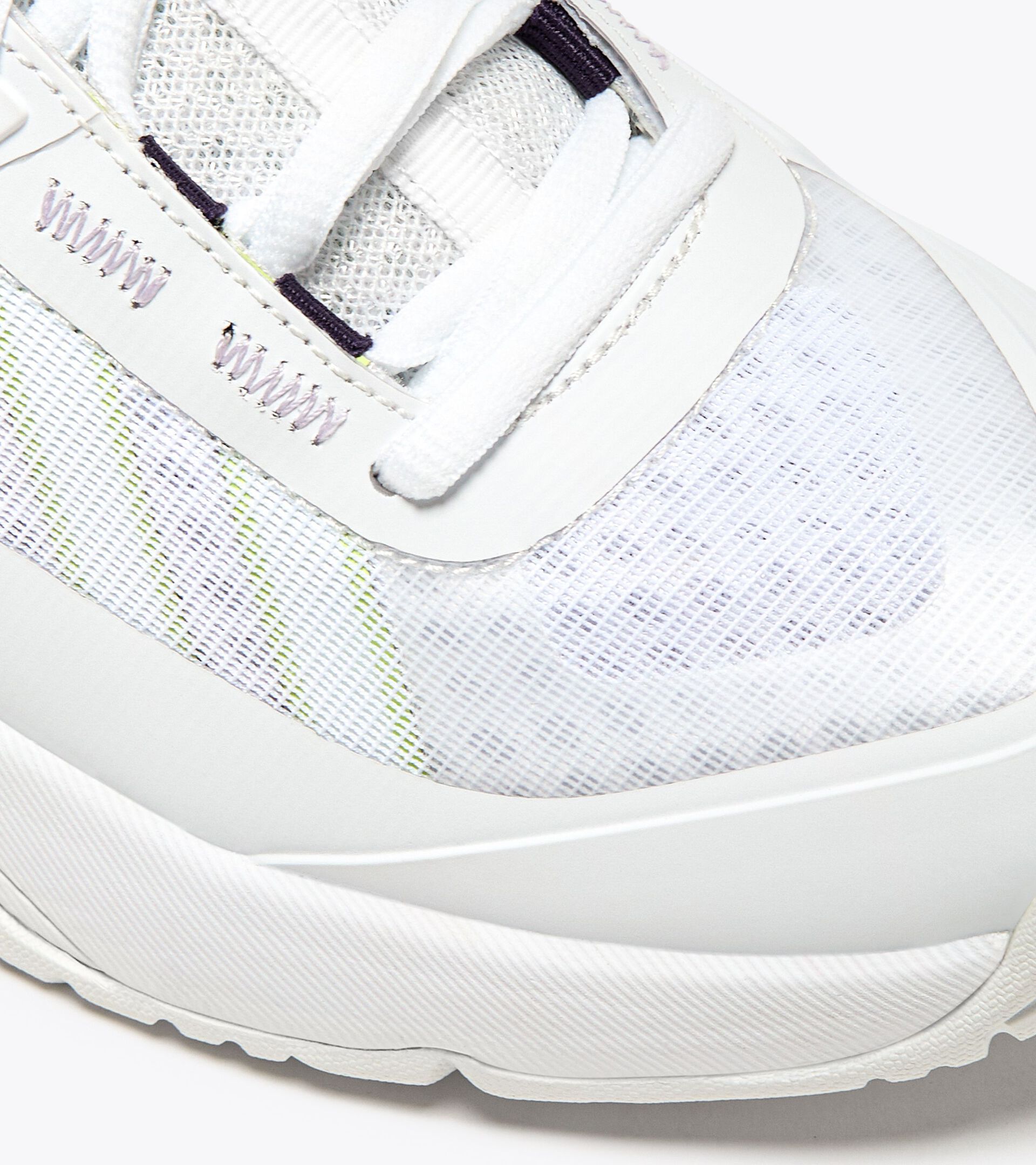 Tennis shoes for hard surfaces or clay courts - Women FINALE W AG WHITE/ASTRAL AURA - Diadora