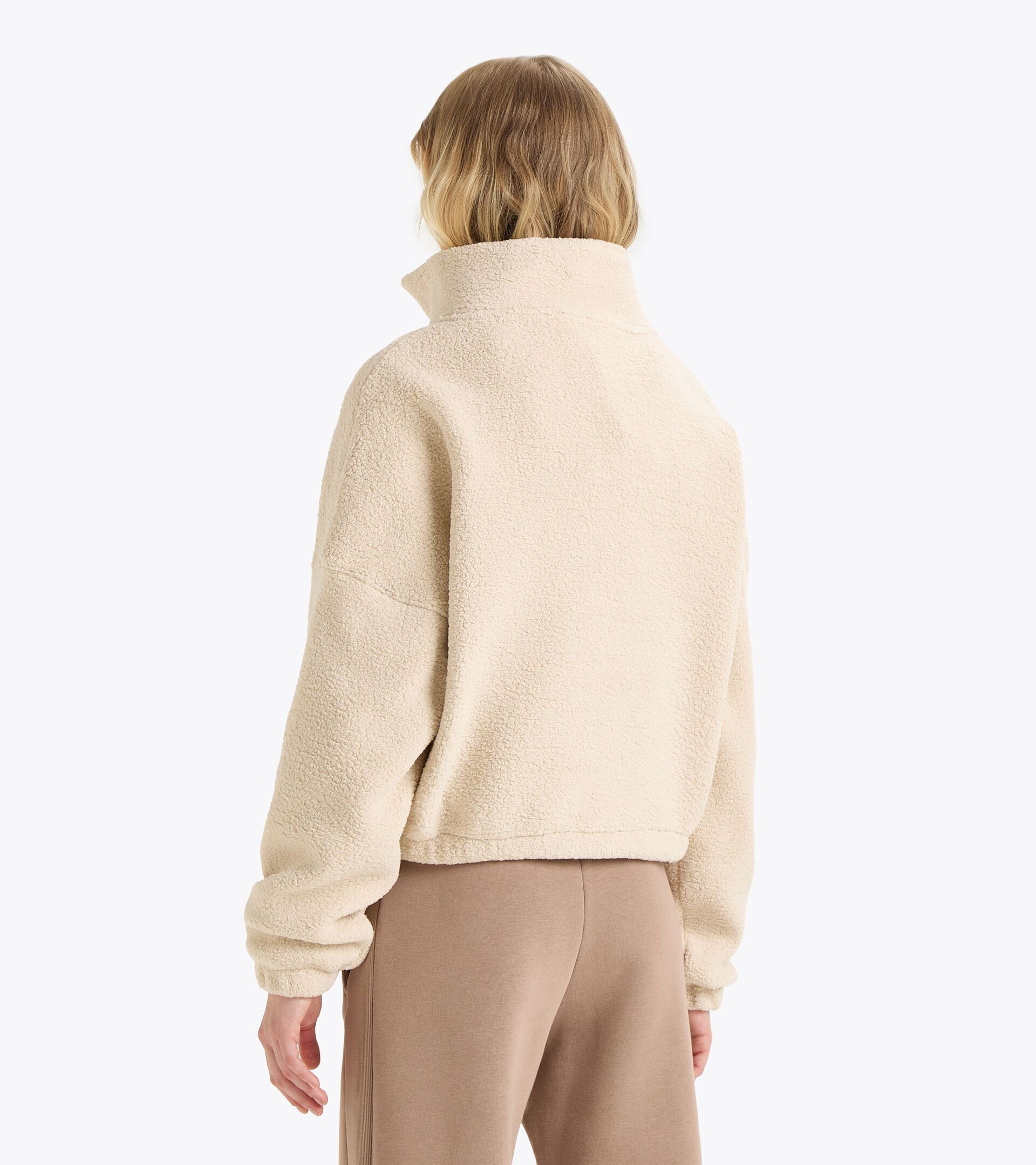 Pile in fleece cropped - Donna
 L. POLAR FLEECE ATHL. LOGO BEIGE LEGGERO - Diadora