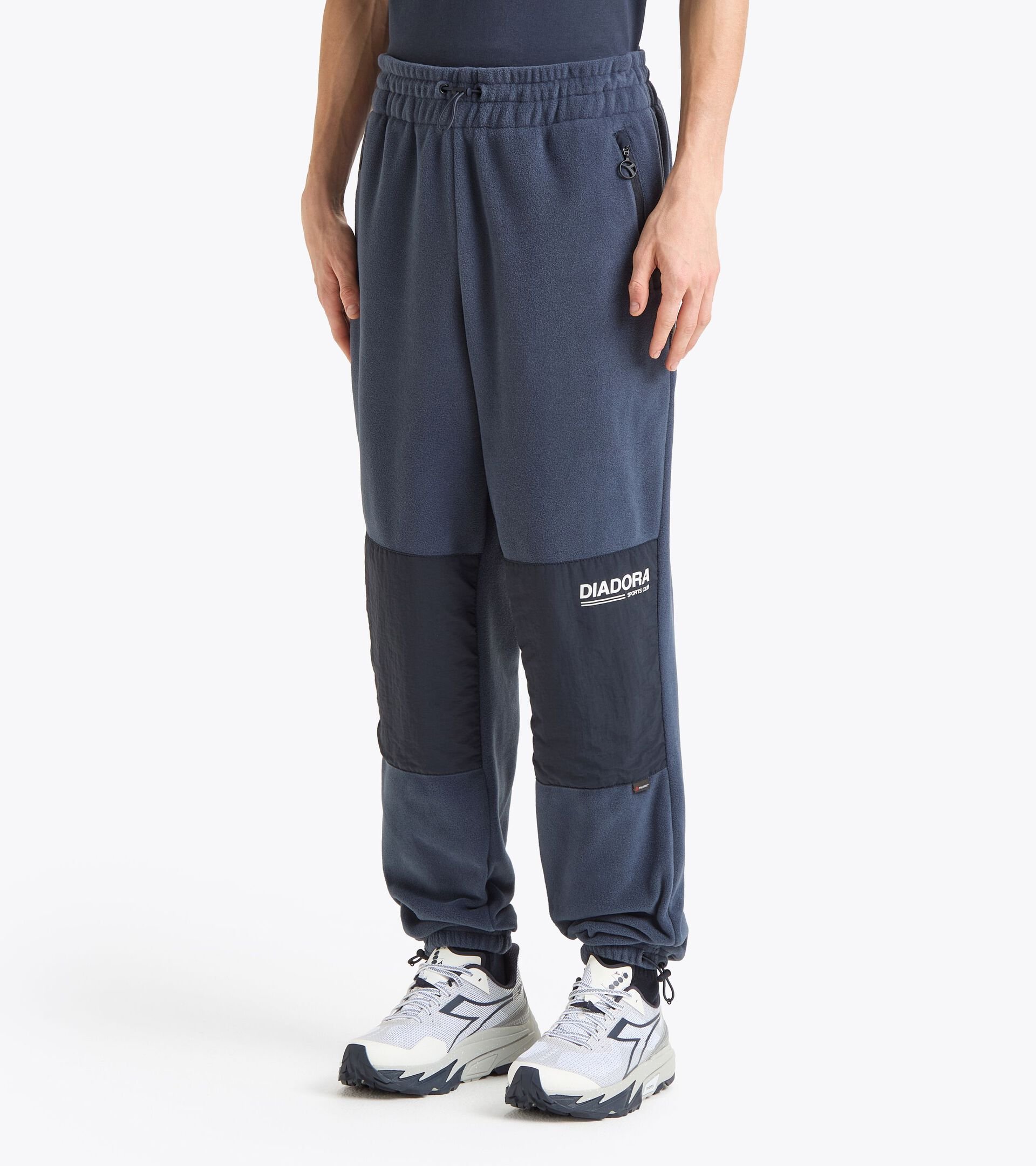 Legacy sporty pants - Made in Italy - Gender Neutral
 PANTS SHERPA LEGACY BLUE DENIM - Diadora