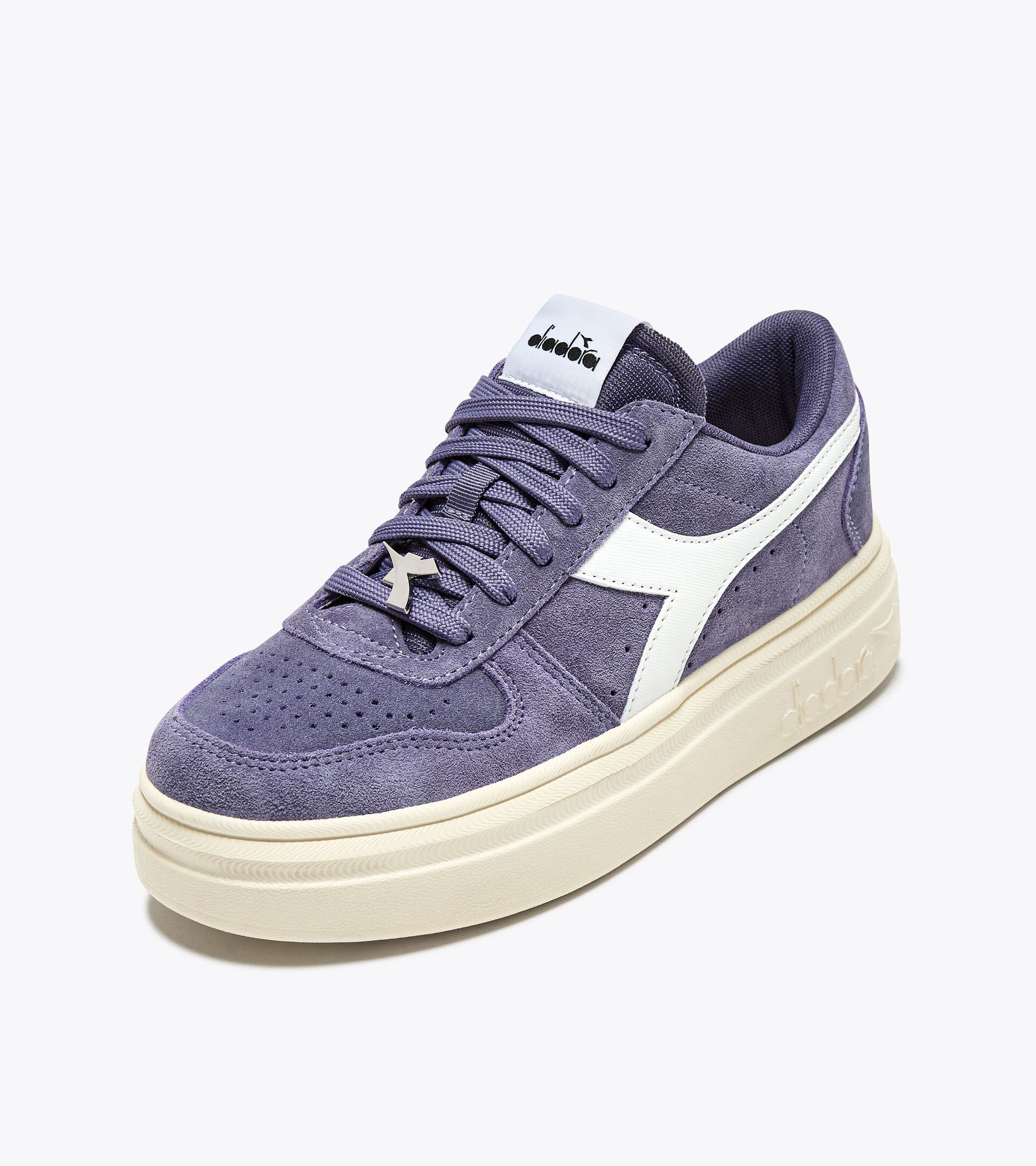 Zapatilla deportiva - Suela con plataforma - Mujer 
 MAGIC BOLD SUEDE WN GARZA AZUL - Diadora