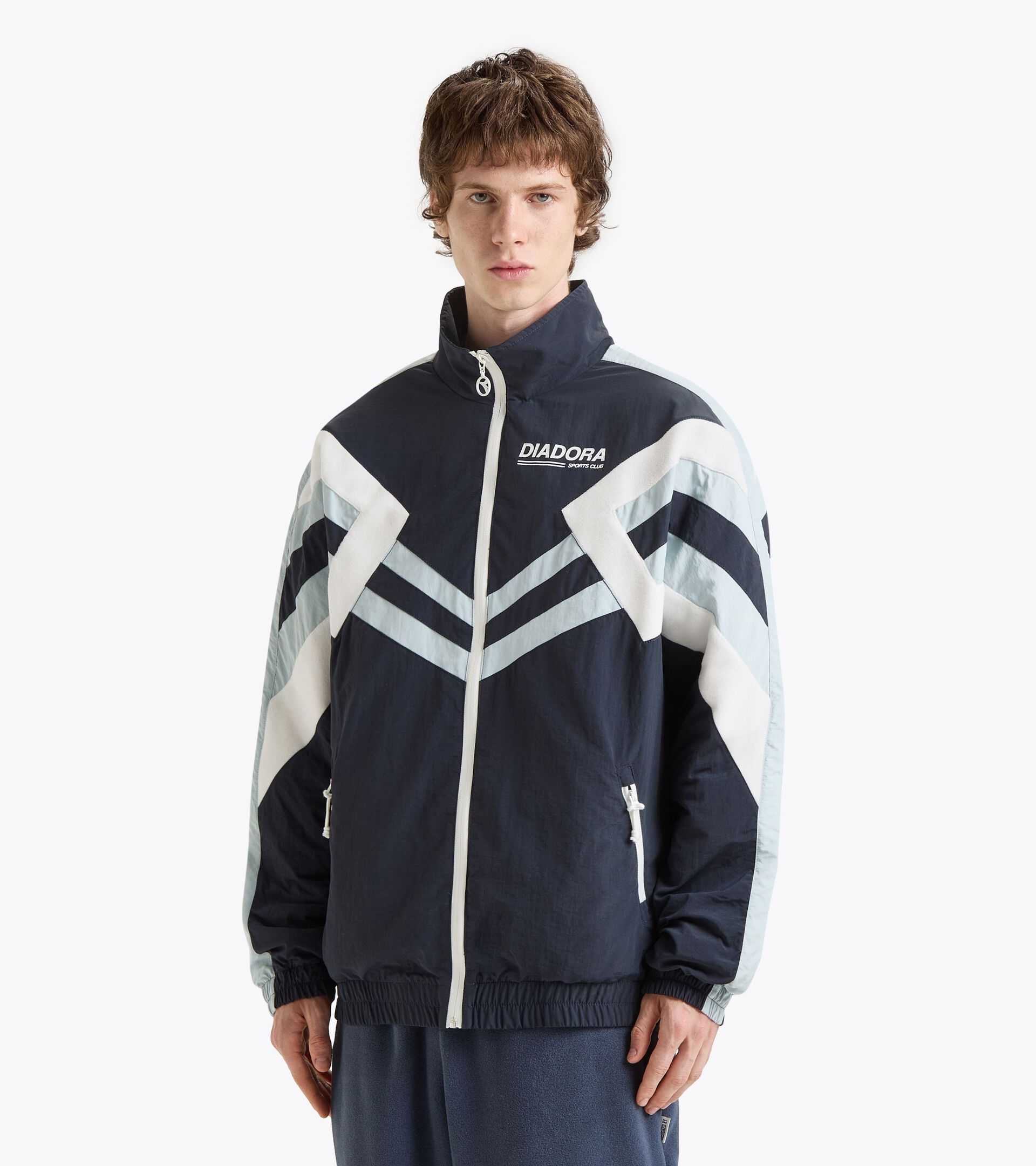 Track jacket  - Made in Italy - Gender Neutral
 TRACK JACKET LEGACY BLU PROFONDO - Diadora