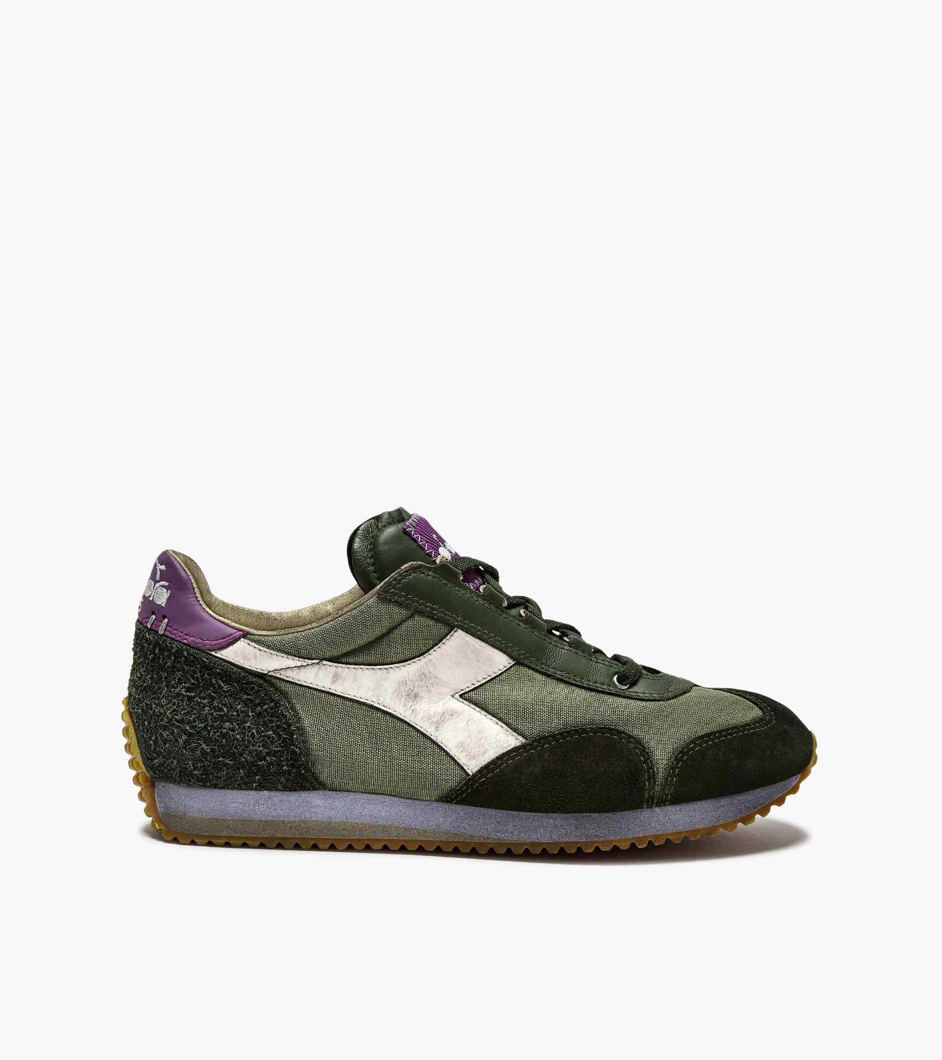 Sneaker Heritage in pelle - Gender Neutral EQUIPE DIRTY SW EVO VERDE FUCILE - Diadora