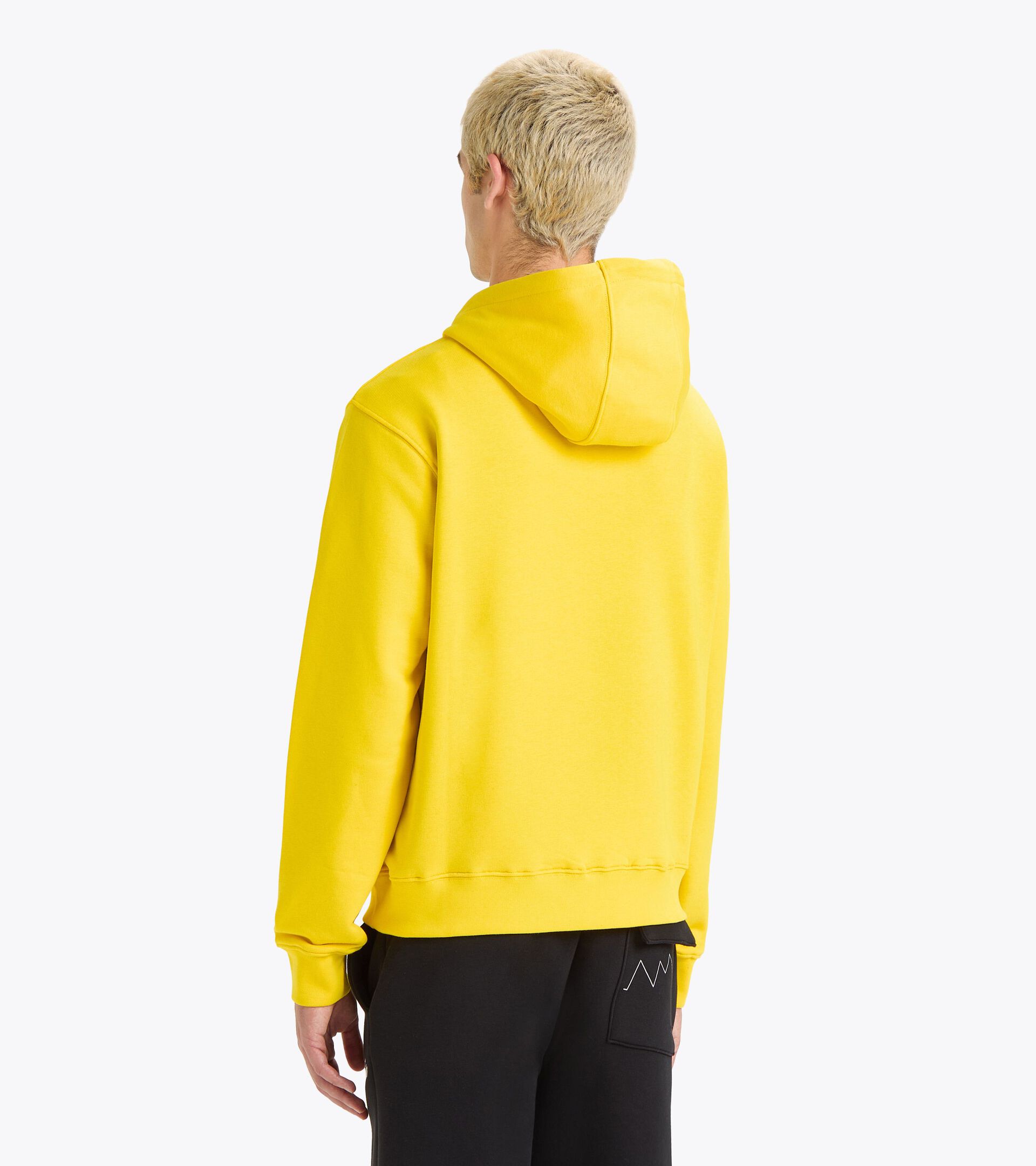 Sporty hoodie - Gender Neutral HOODIE ROUTE HIGH VISIBILITY - Diadora