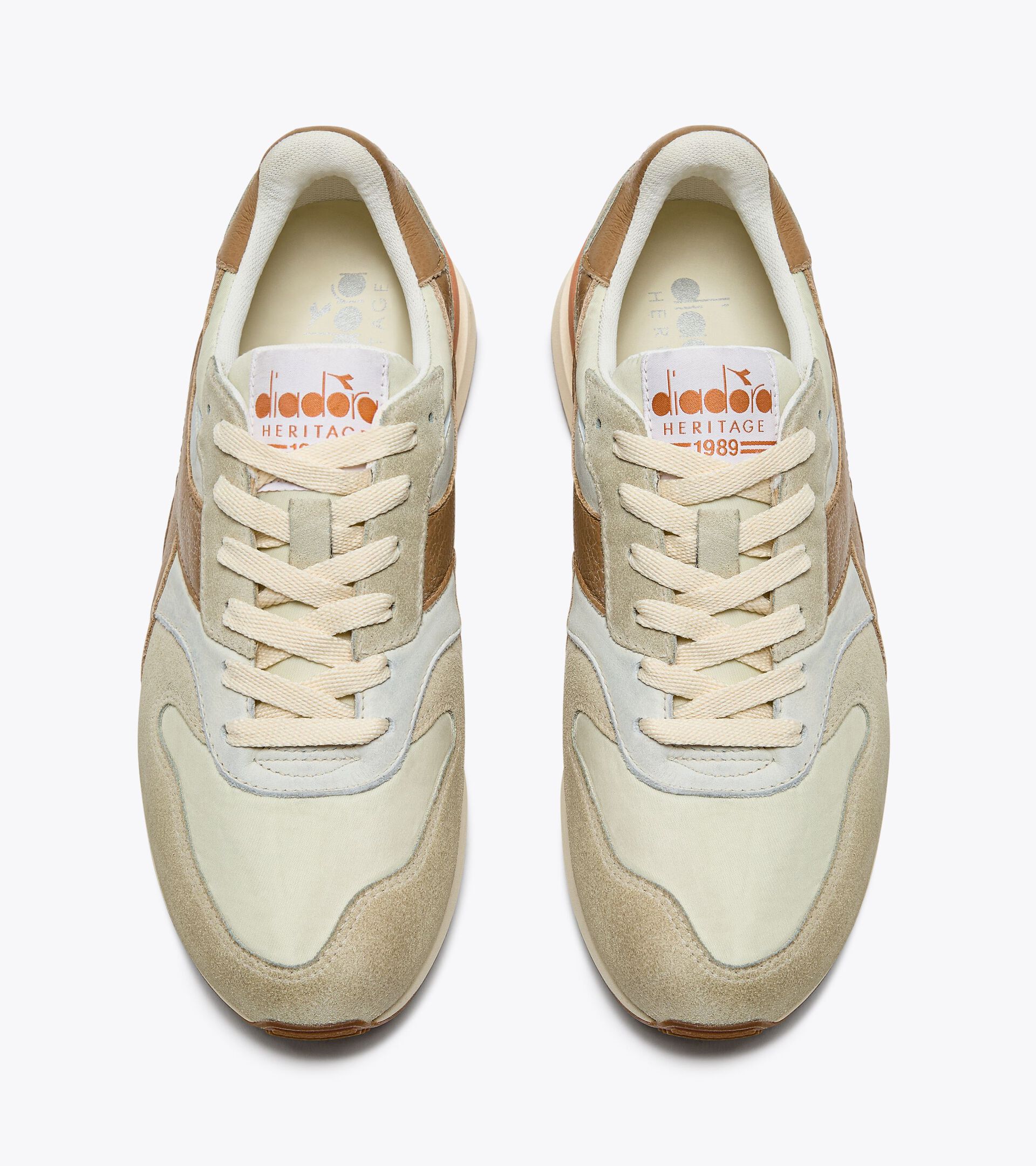 Sneakers Heritage - Genre neutre CONQUEST NUBUCK BLANC ANCIEN - Diadora