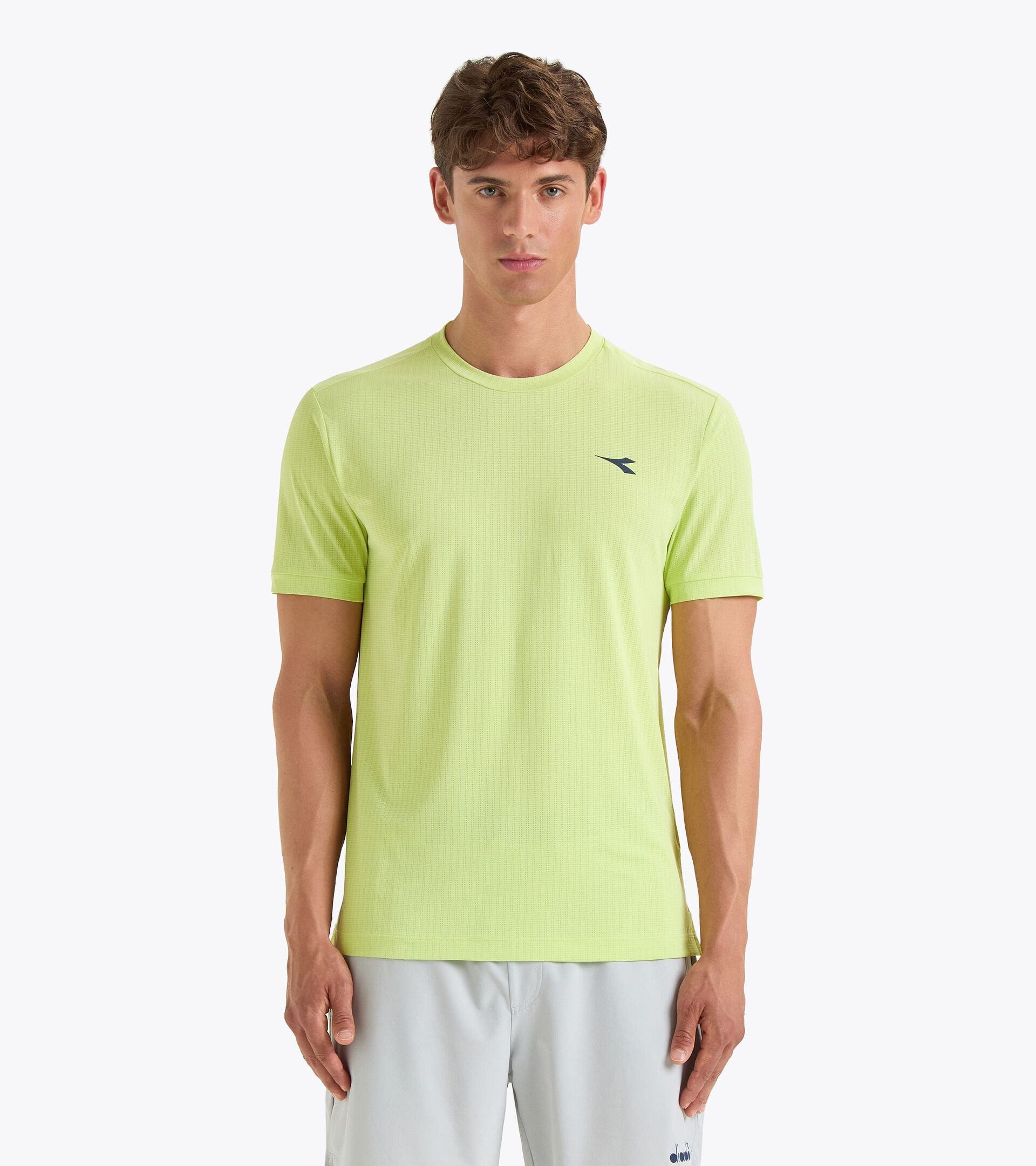 Tennis t-shirt - Competition - Men’s
 SS T-SHIRT ICON SHADOW LIME - Diadora