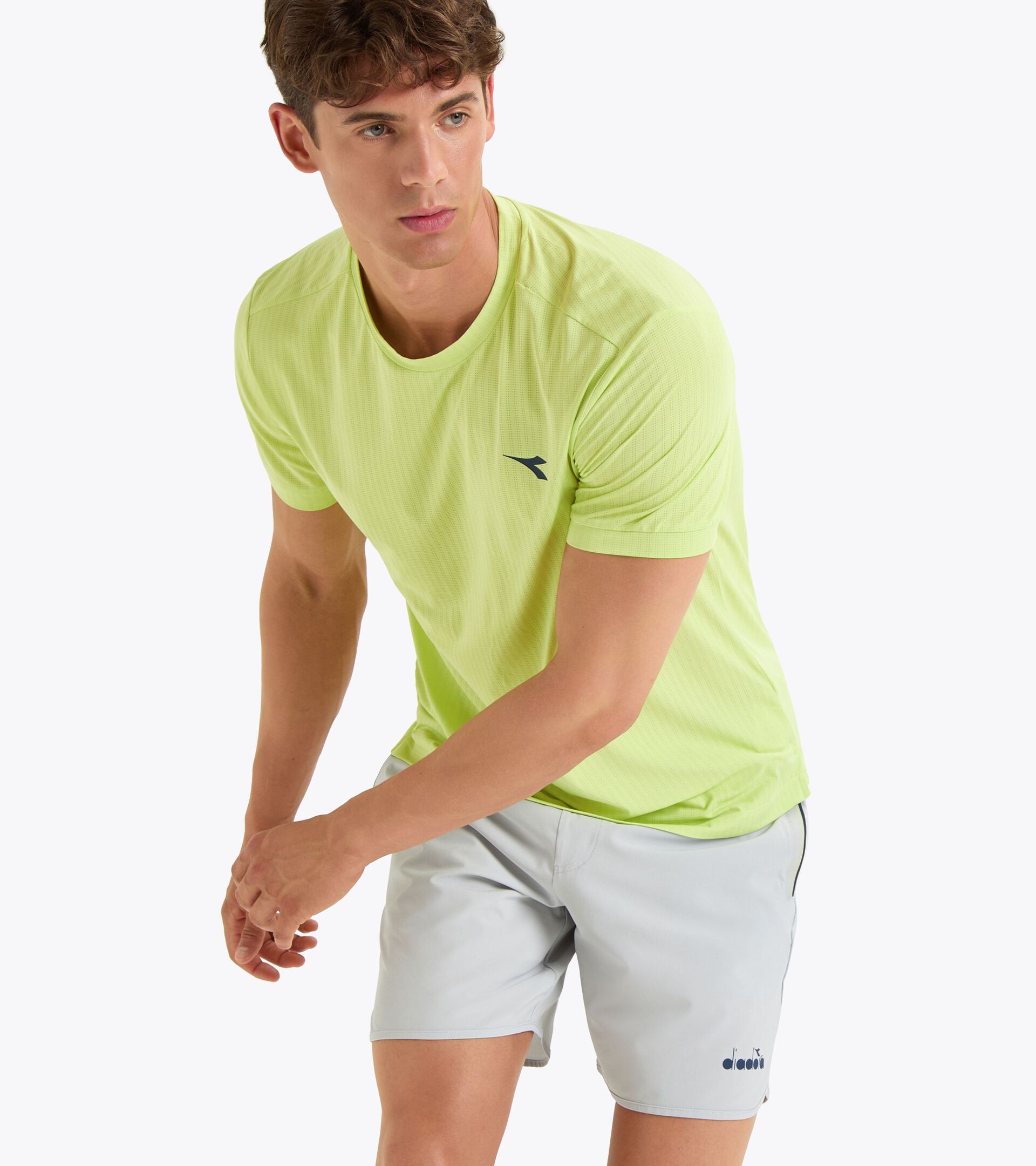 T-shirt da tennis - Gara - Uomo
 SS T-SHIRT ICON VERDE BUCCIA - Diadora