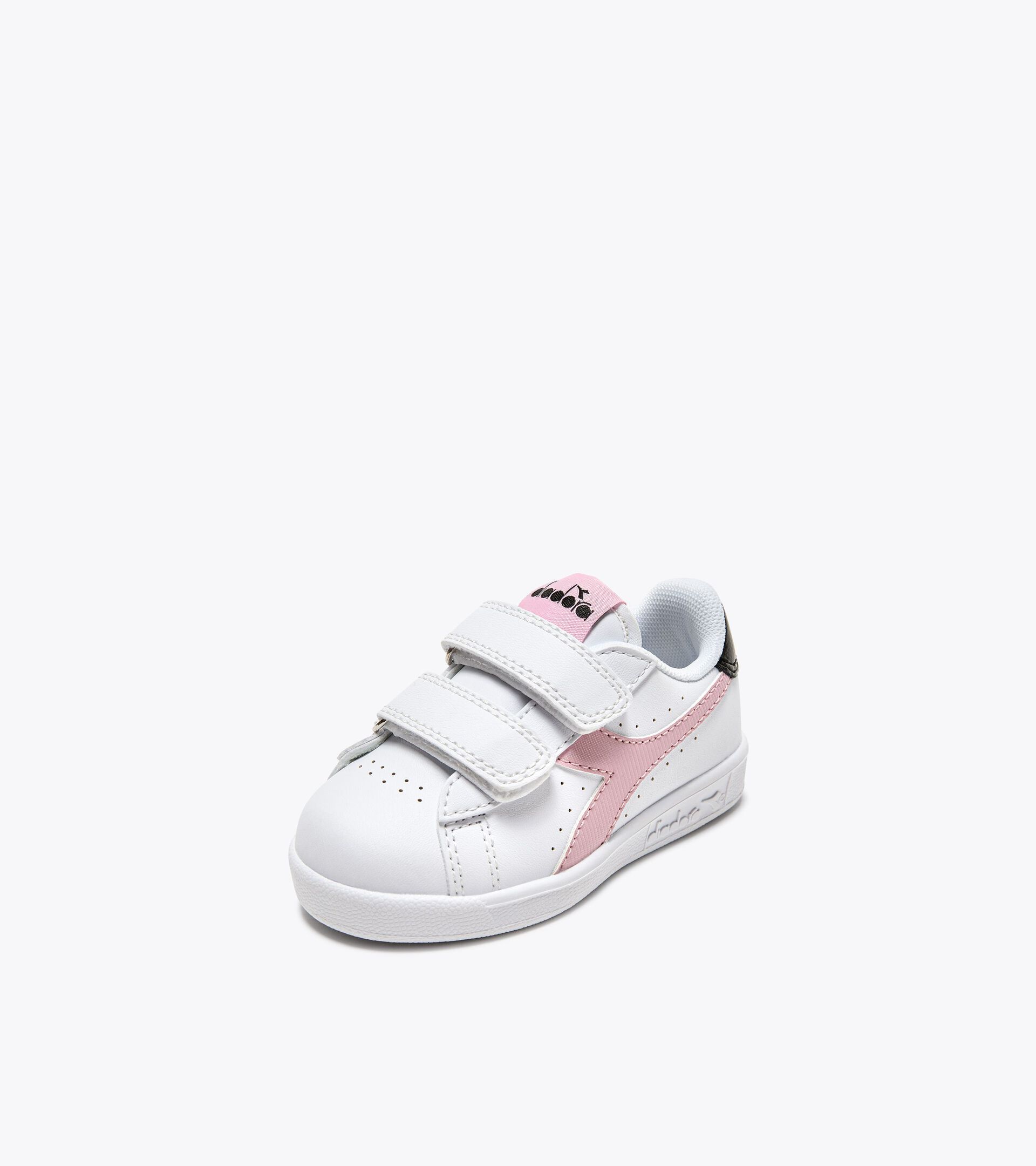 Chaussures de sport - Bambins 1-4 ans GAME P TD GIRL WHITE/BLACK/PINK LADY - Diadora