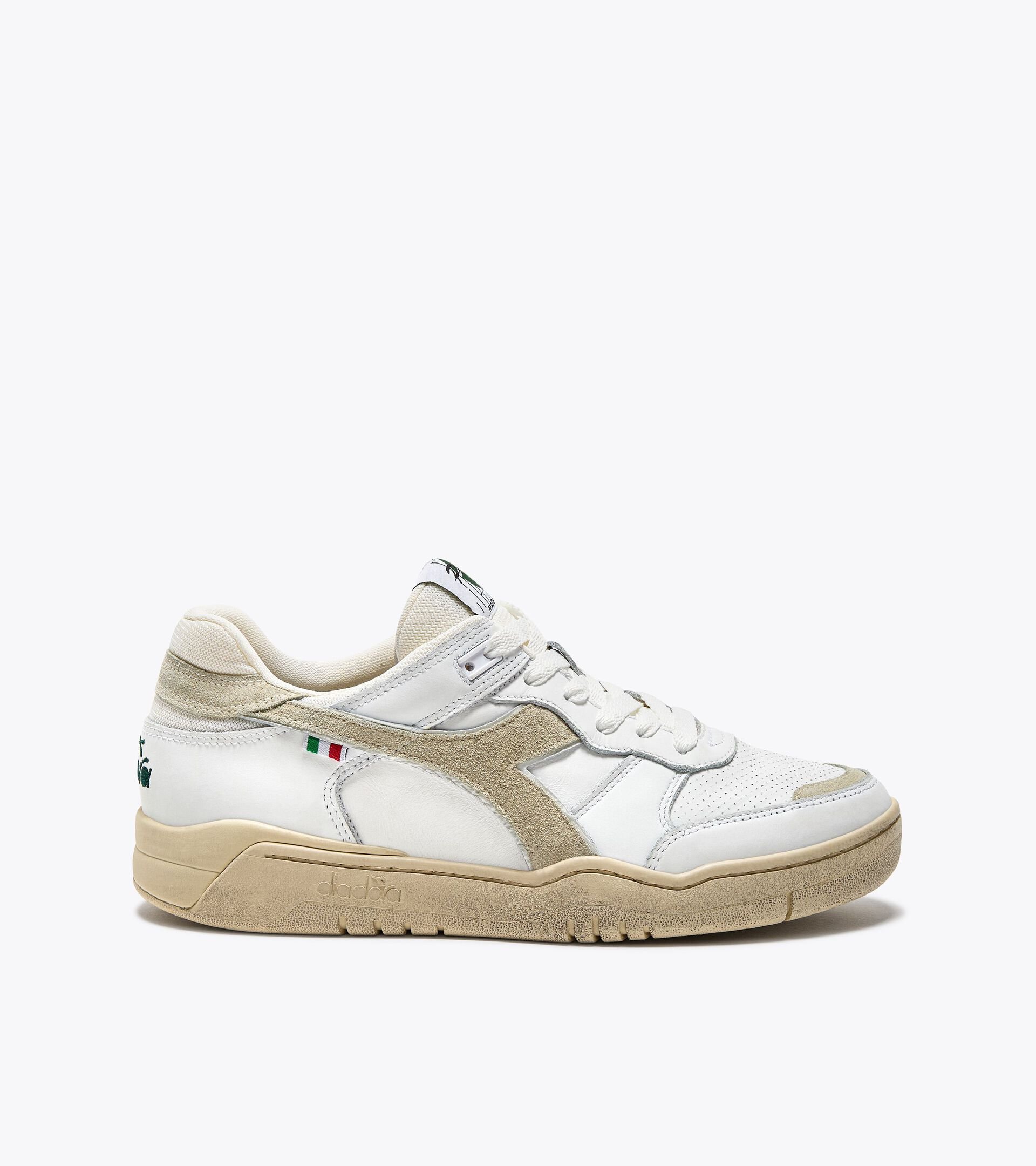 Heritage shoe - Made in Italy - Gender Neutral B.560 PALMES IT WHITE - Diadora