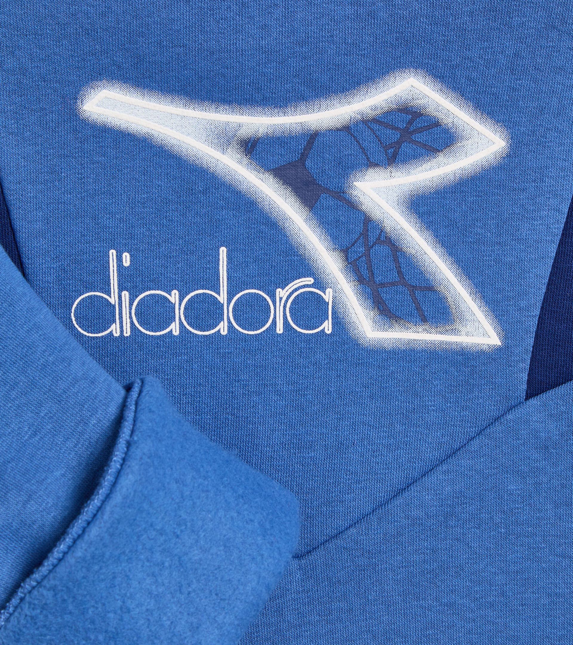 Sweat-shirt à capuche - Coupe confort - Ado garçon
 JB. HOODIE LOGO BLEU DELFT - Diadora