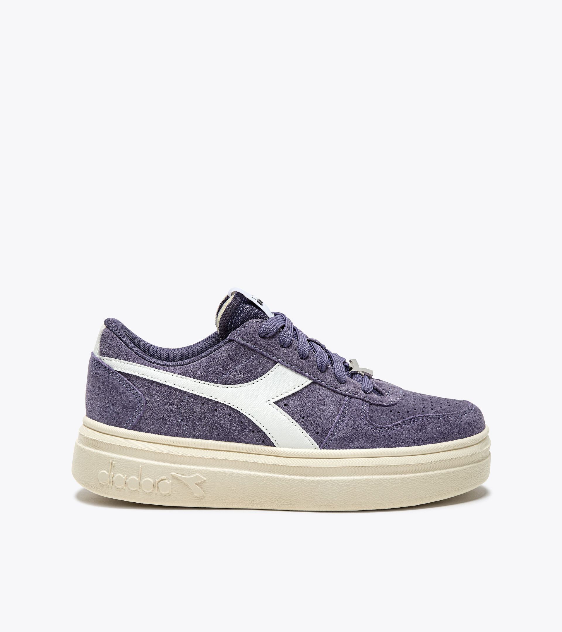 Zapatilla deportiva - Suela con plataforma - Mujer 
 MAGIC BOLD SUEDE WN GARZA AZUL - Diadora