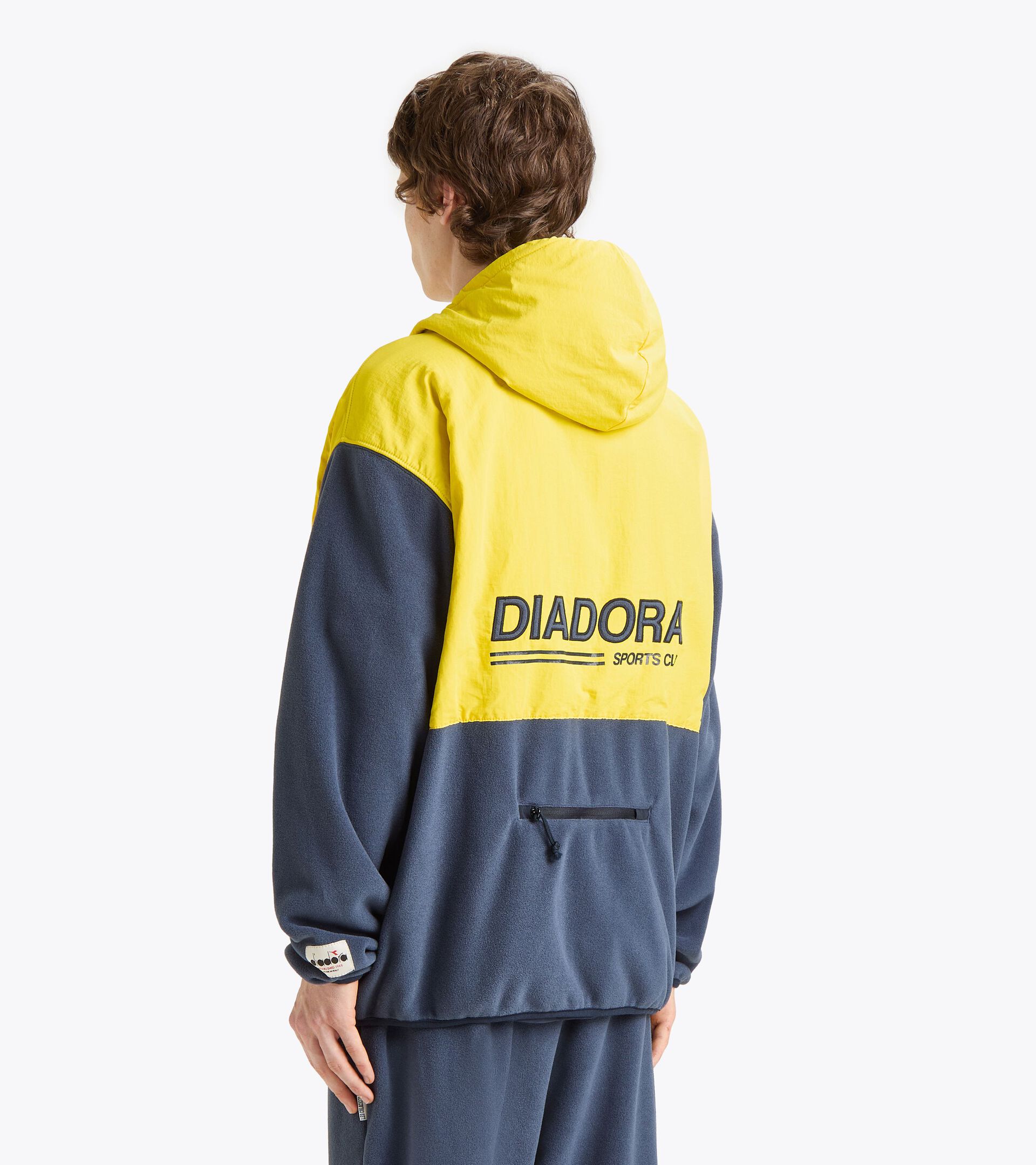 Legacy hoodie - Made in Italy - Gender Neutral HOODIE SHERPA LEGACY HIGH VISIBILITY - Diadora