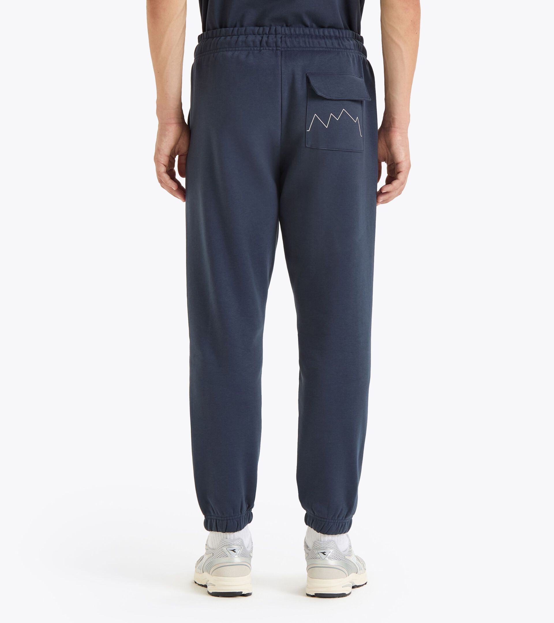 Sweatpants - Gender Neutral PANTS ROUTE BLUE DENIM - Diadora