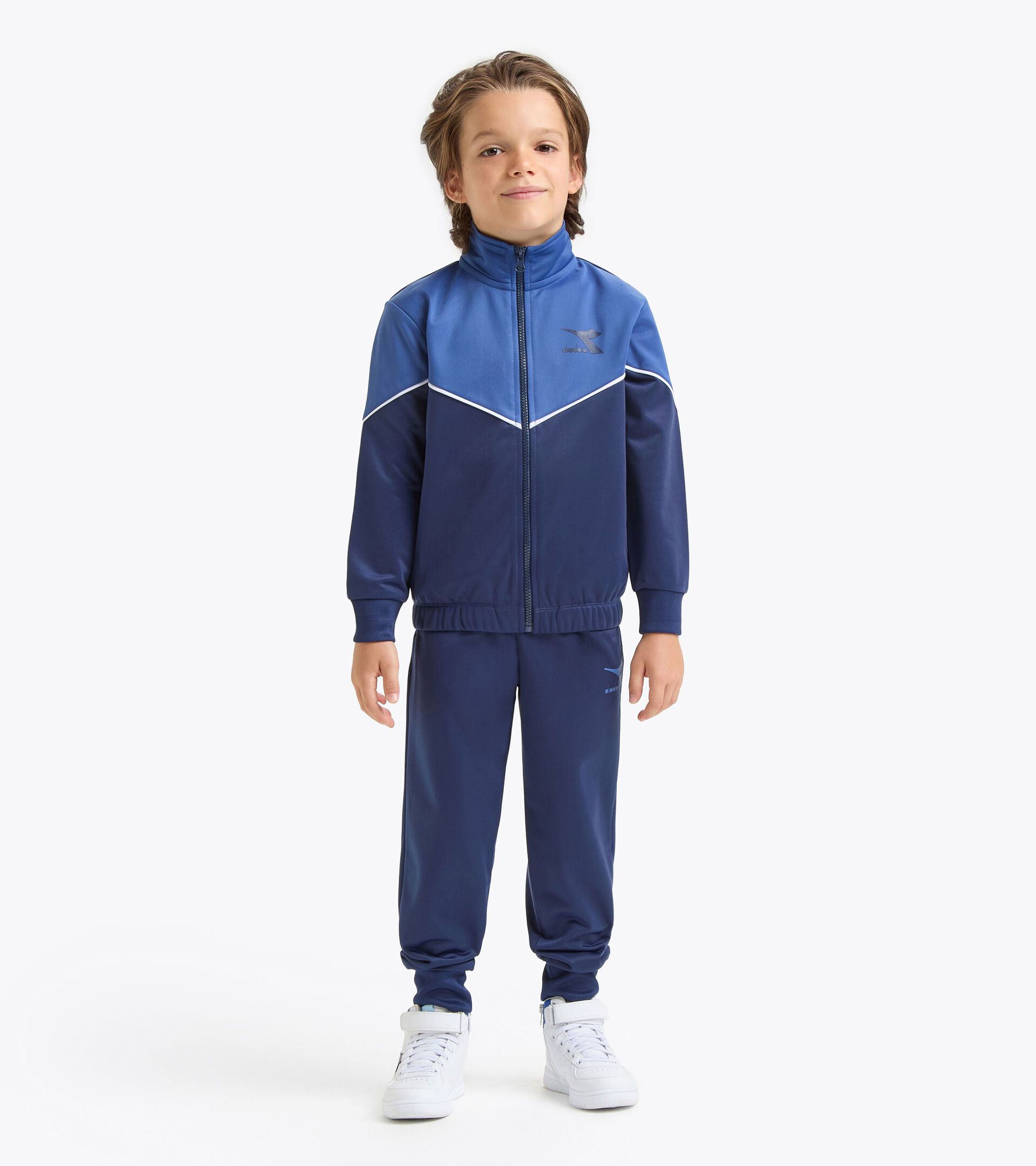 Chándal - Niño/Adolescente
 JB. TRACKSUIT FZ LOGO AZUL DELFT - Diadora