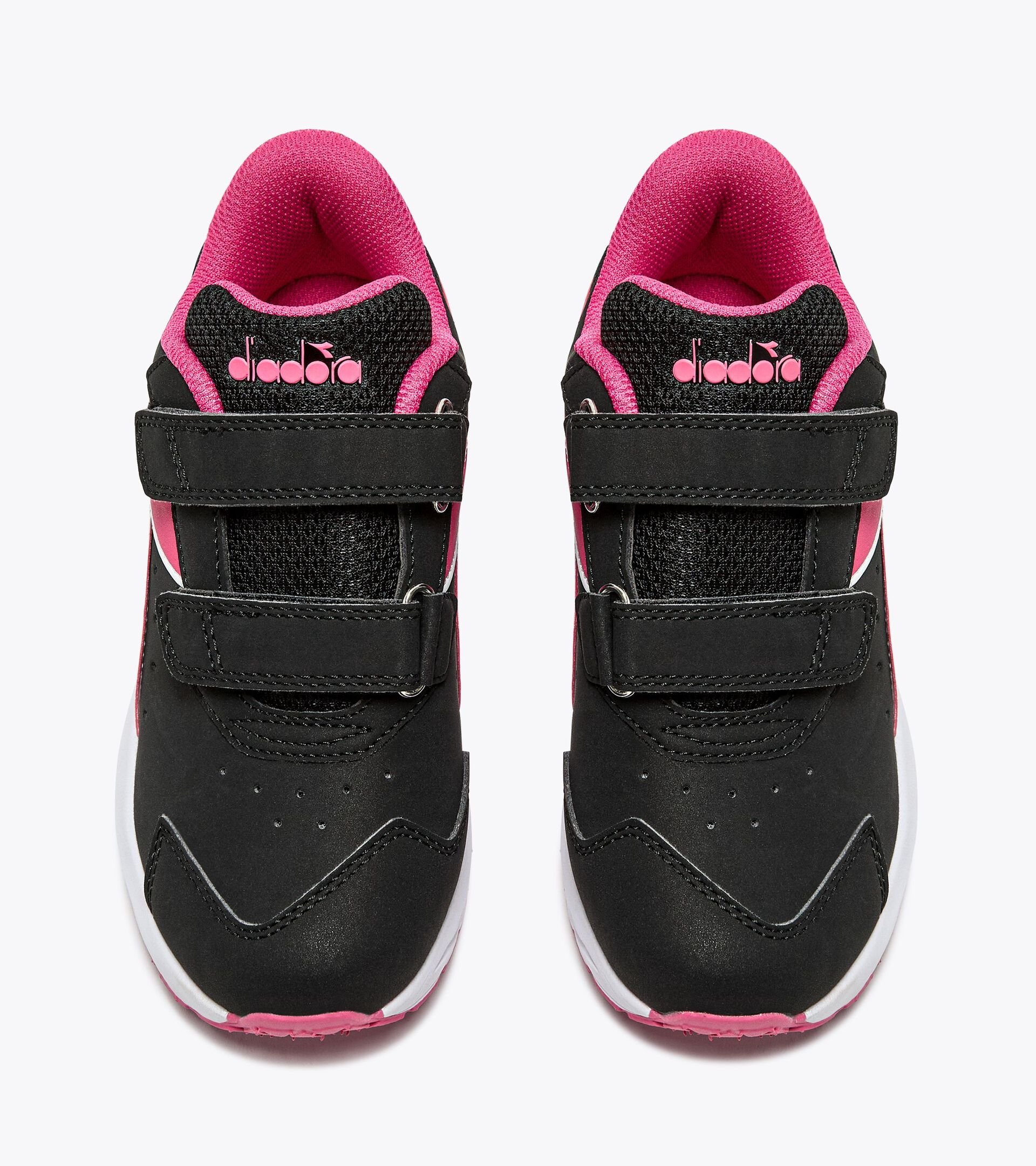 Junior running shoe - Unisex FALCON 4 SL JR V RASPBERRY SORBET/WHITE - Diadora