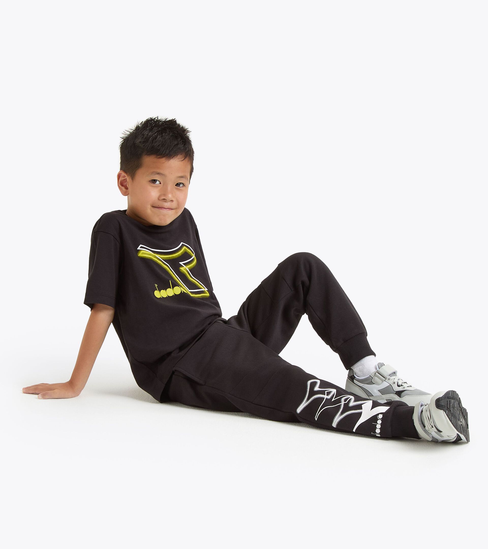 Sporthose - Comfort Fit - Kinder
 JB. JOGGER PANT LOGO SCHWARZ - Diadora