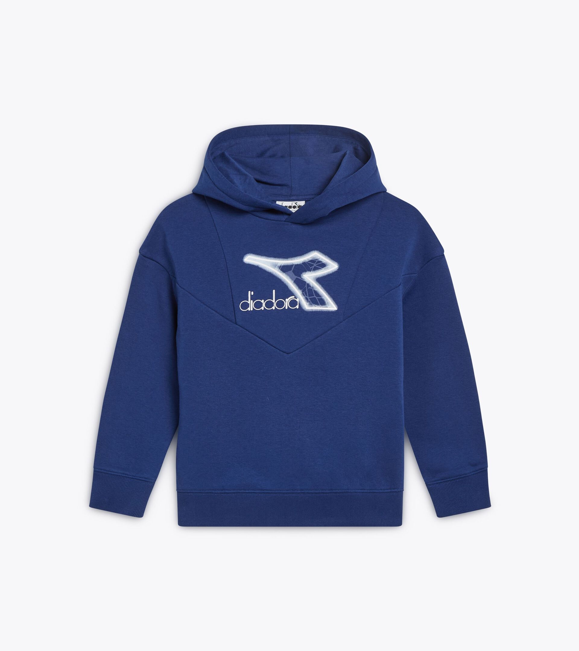 Felpa con cappuccio - Comfort fit - Ragazzi
 JB. HOODIE LOGO BLU ESTATE - Diadora