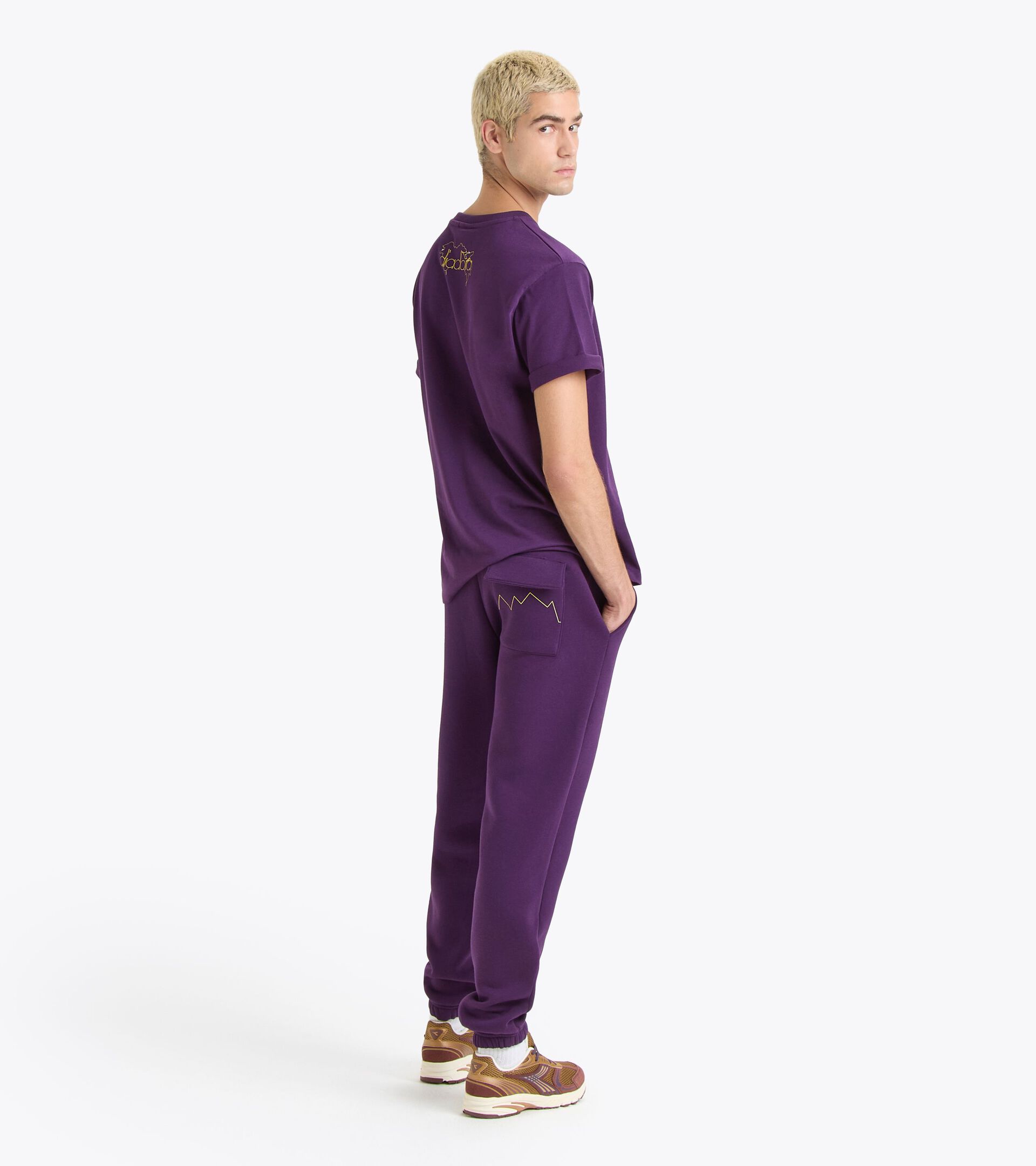 Pantaloni della tuta - Gender Neutral PANTS ROUTE VIOLA GIOIELLO - Diadora