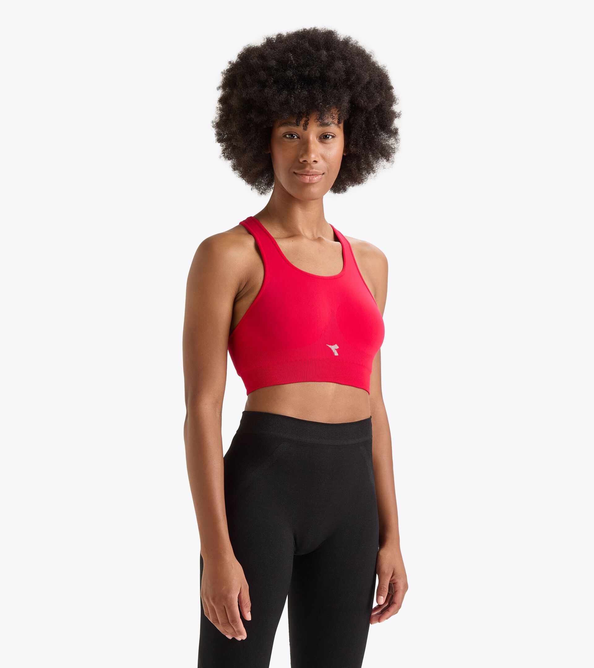 Sujetador deportivo - Mujer L. MEDIUM BRA ACT ROJO MATADOR - Diadora