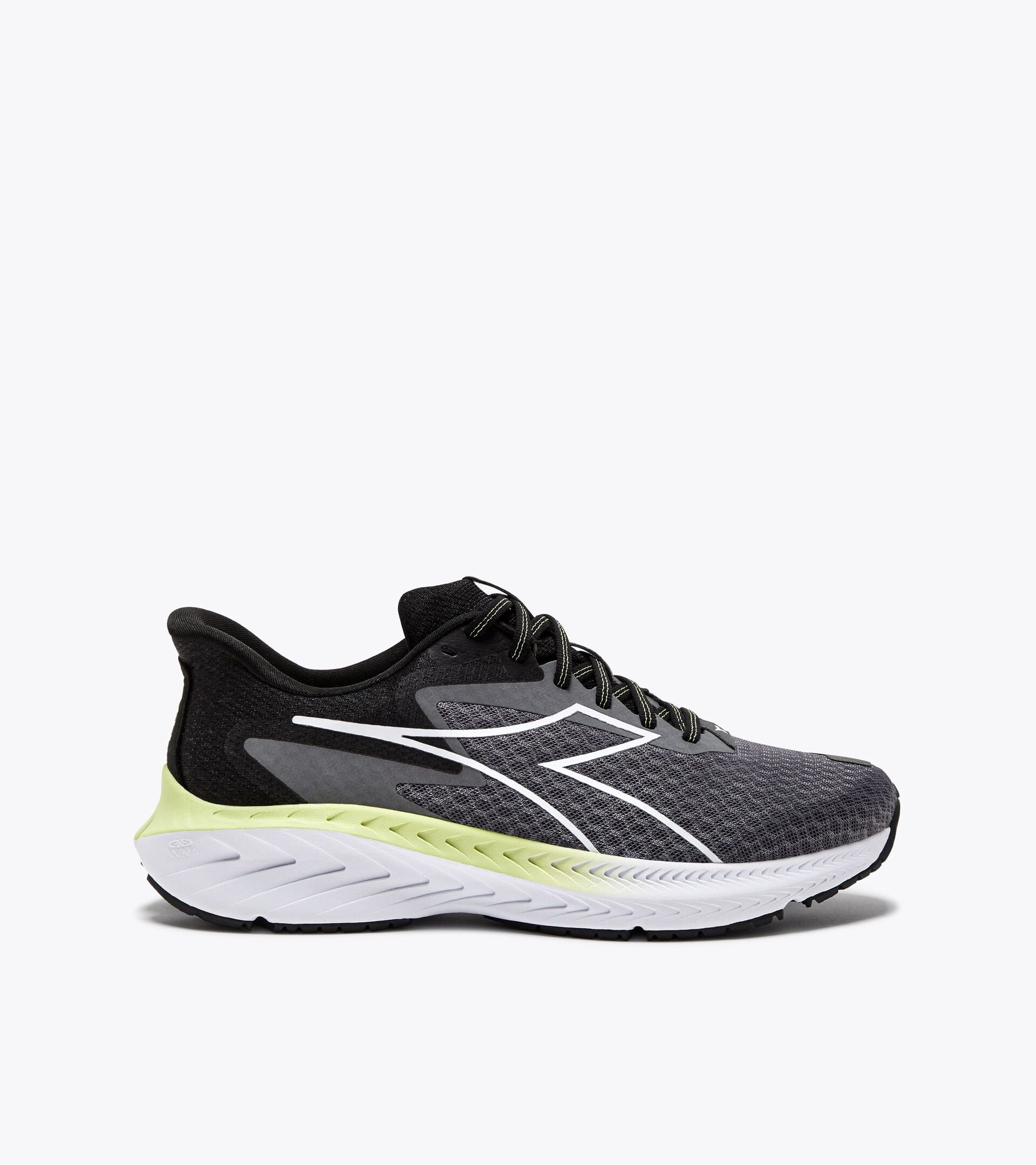 Zapatilla de running neutra - Hombre STRADA 2 GRIS ACERO/BLANCO/NEGRO - Diadora