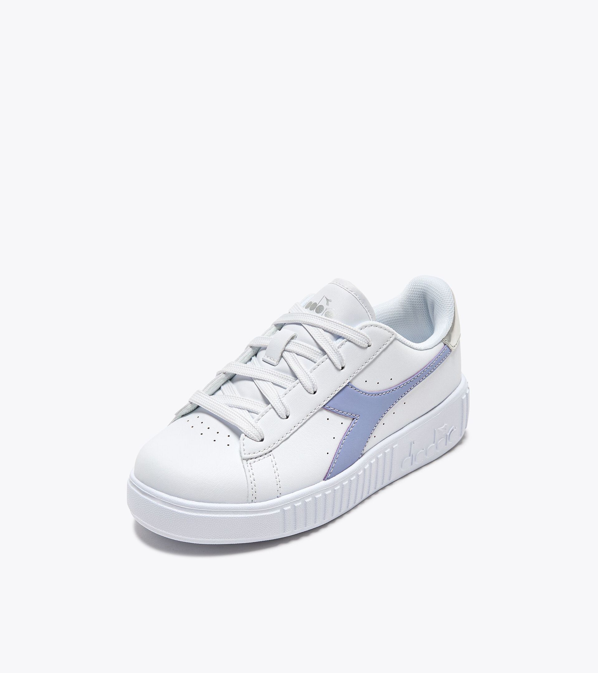 Chaussures de sport - Garçon et fille - 4-8 ans
 GAME STEP PS 2.0 BIANCO/VIOLA COSMICO - Diadora