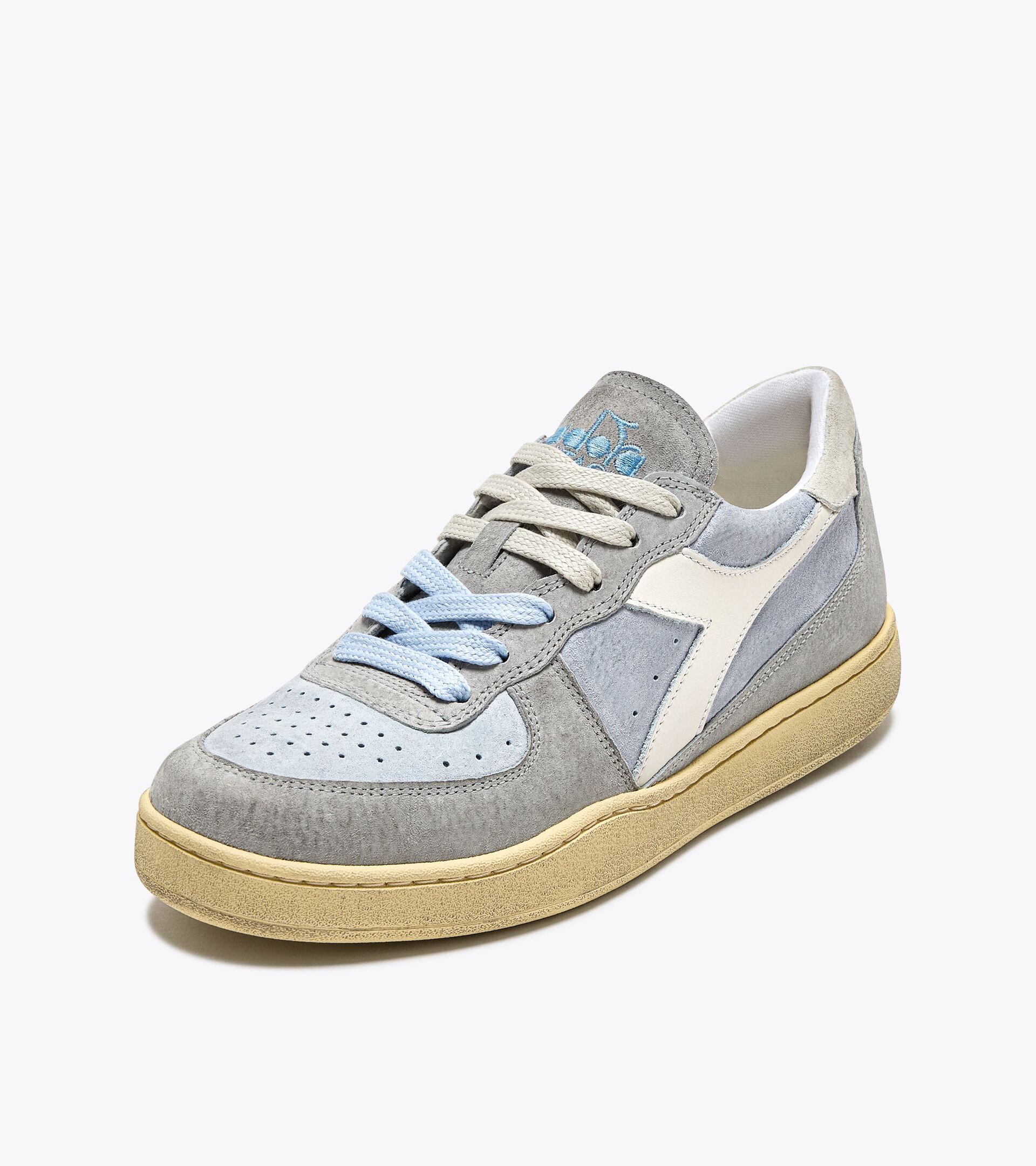 Heritage sneaker - Gender Neutral MI BASKET SUEDE LOW USED KASCHMIR BLAU - Diadora