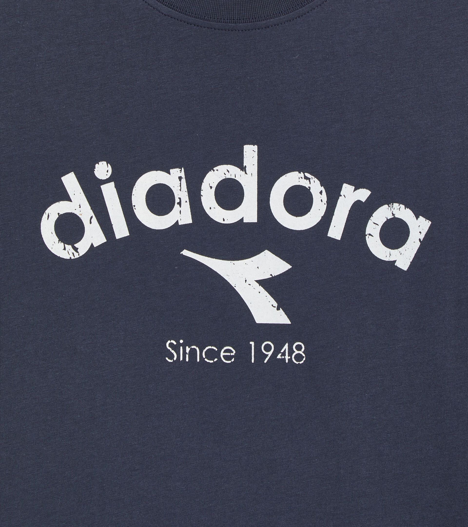 T-shirt - Gender Neutral T-SHIRT SS ATHL. LOGO BLU PROFONDO - Diadora