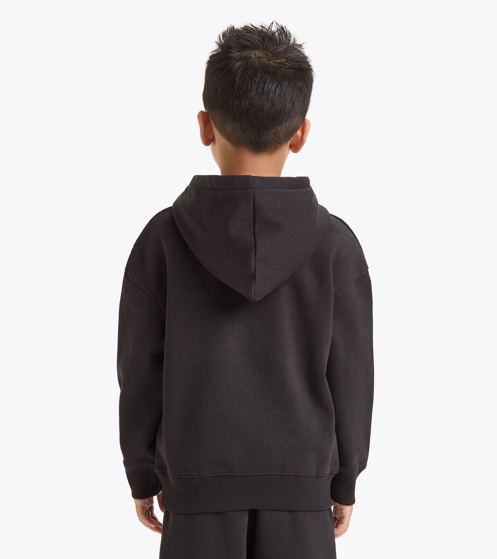 Sweatshirt mit Kapuze - Comfort Fit - Kinder
 JB. HOODIE LOGO SCHWARZ - Diadora