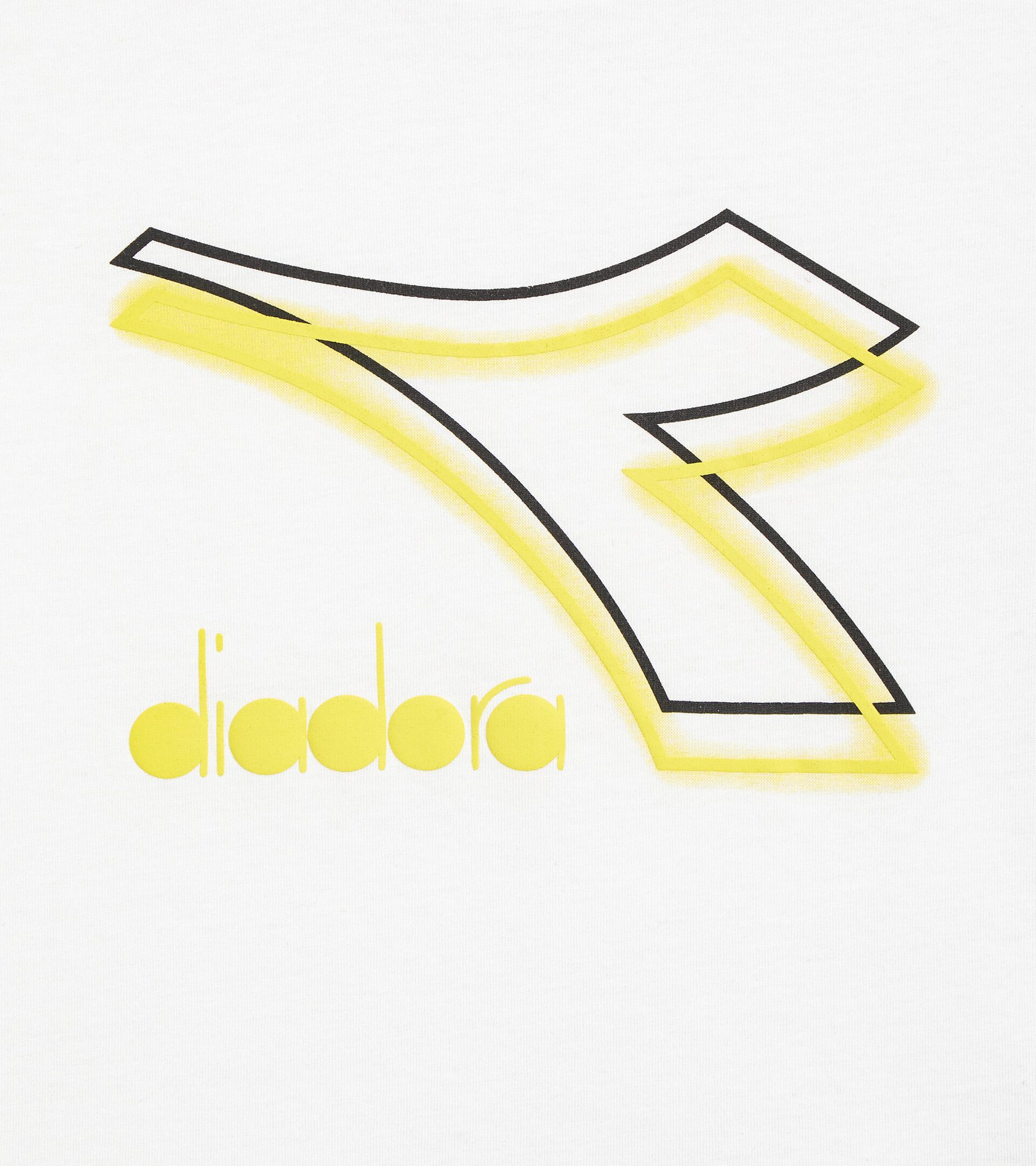 Printed t-shirt - Boy  JB. T-SHIRT LS LOGO OPTICAL WHITE - Diadora