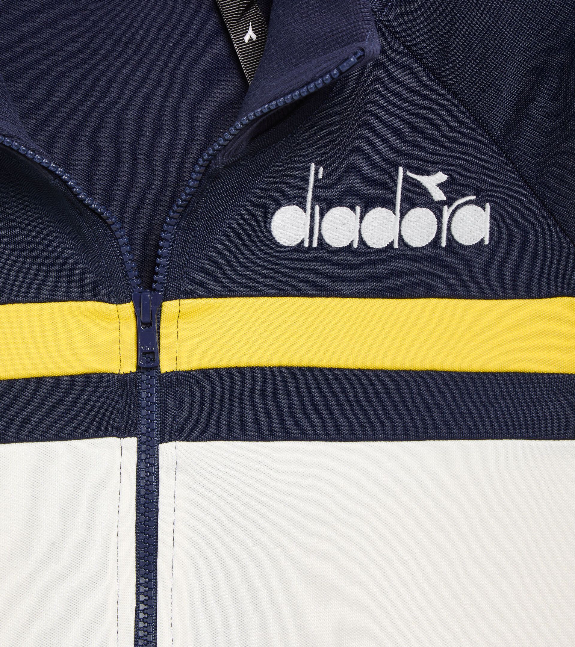 Veste de sport coupe classique - Genre neutre JACKET 80S BLEU NUITS - Diadora