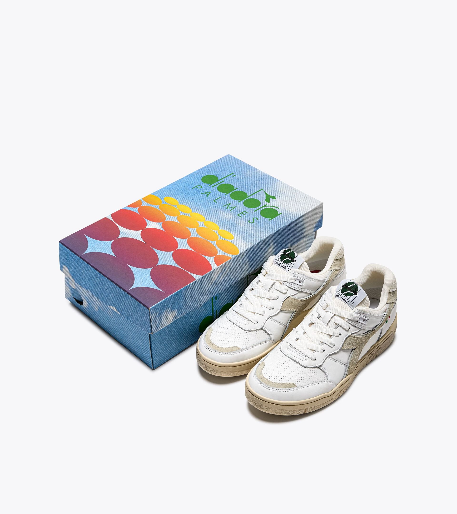 Heritage shoe - Made in Italy - Gender Neutral B.560 PALMES IT WHITE - Diadora