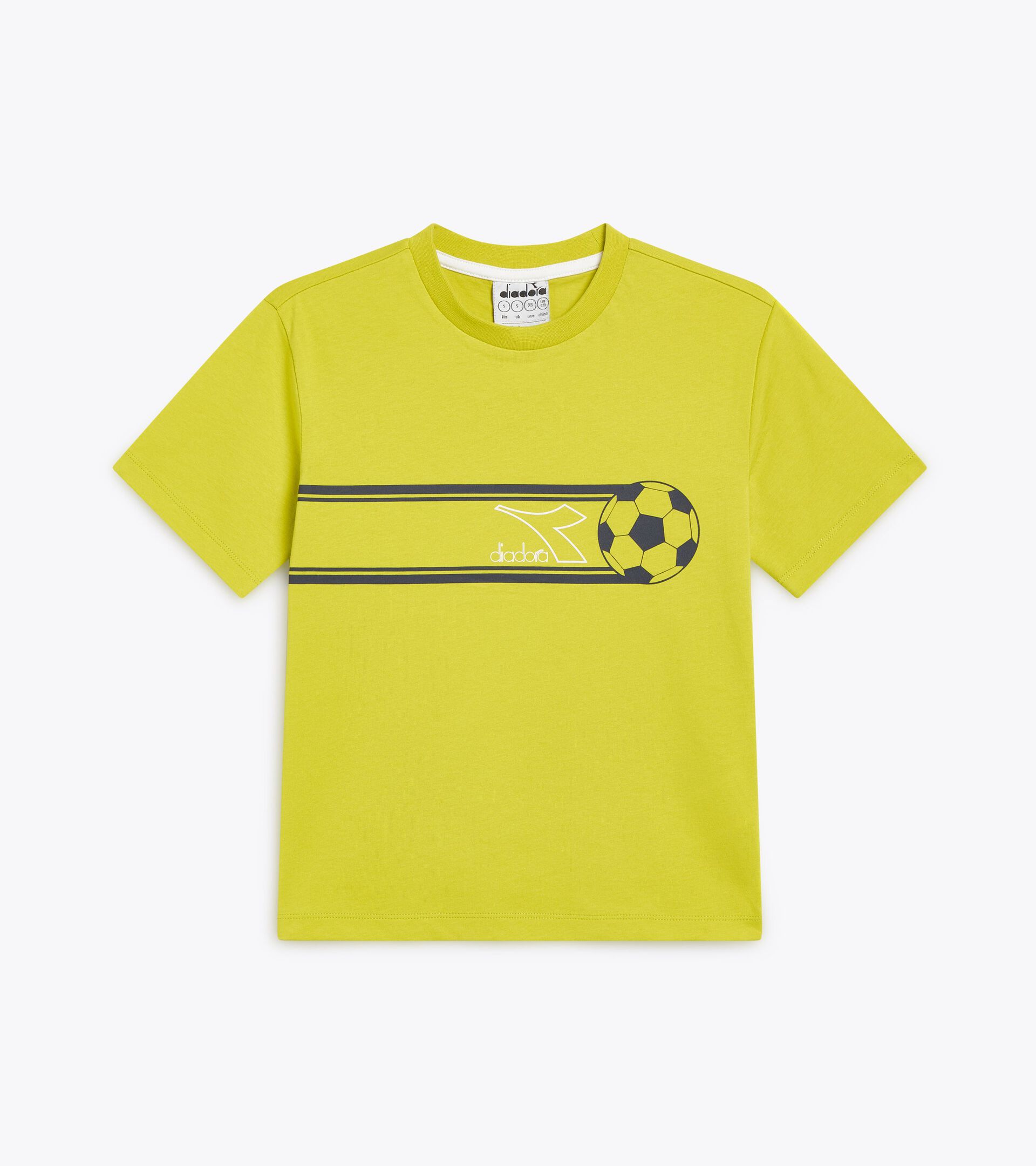 T-shirt avec imprimé - Coupe confort - Ado garçon
 JB. T-SHIRT SS LOGO VERT POUSSE FRAGILE - Diadora