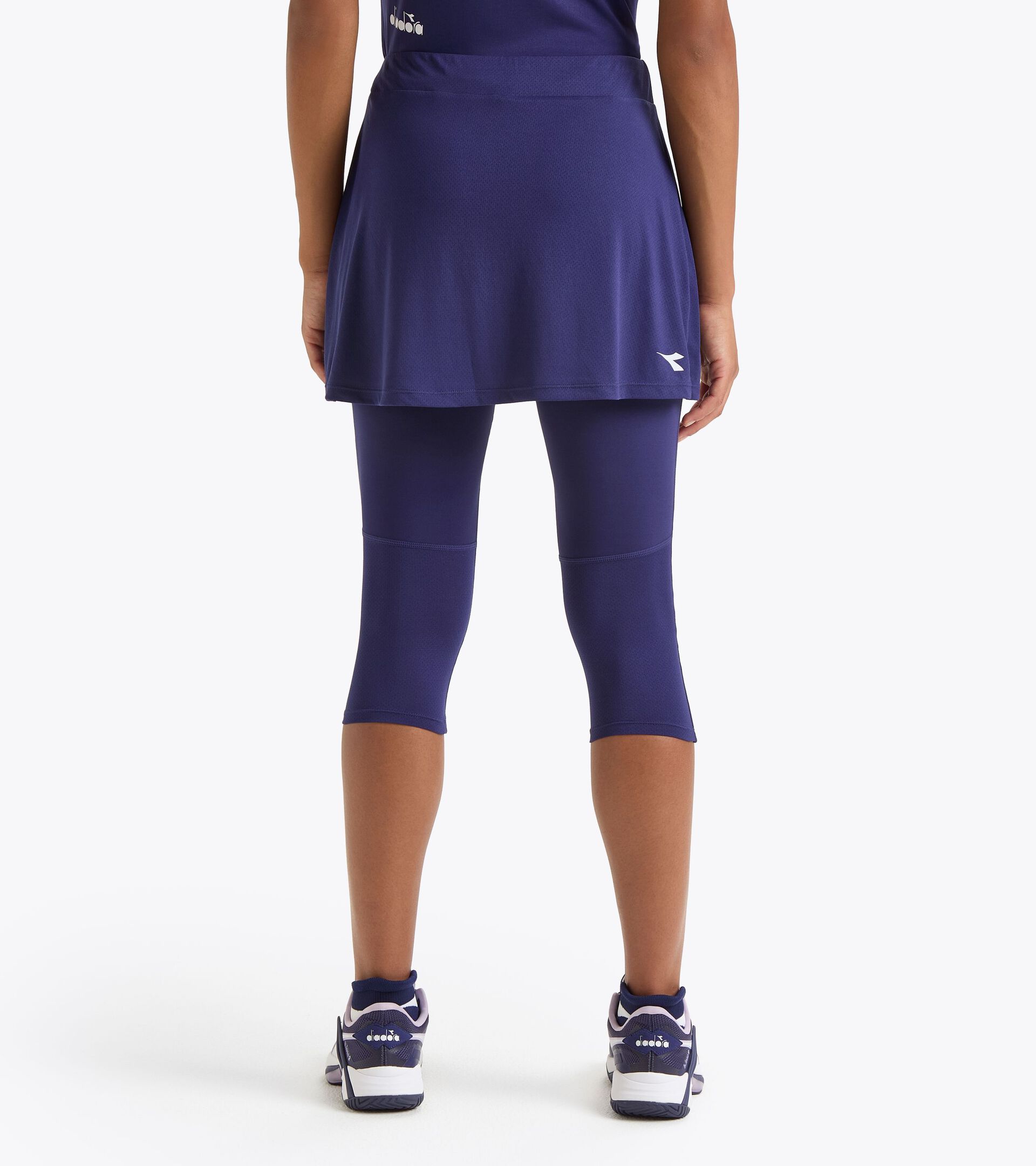 Tennis skirt with integrated 3/4-length leggings - Women’s
 L. POWER SKIRT BLUE NEW YORK - Diadora