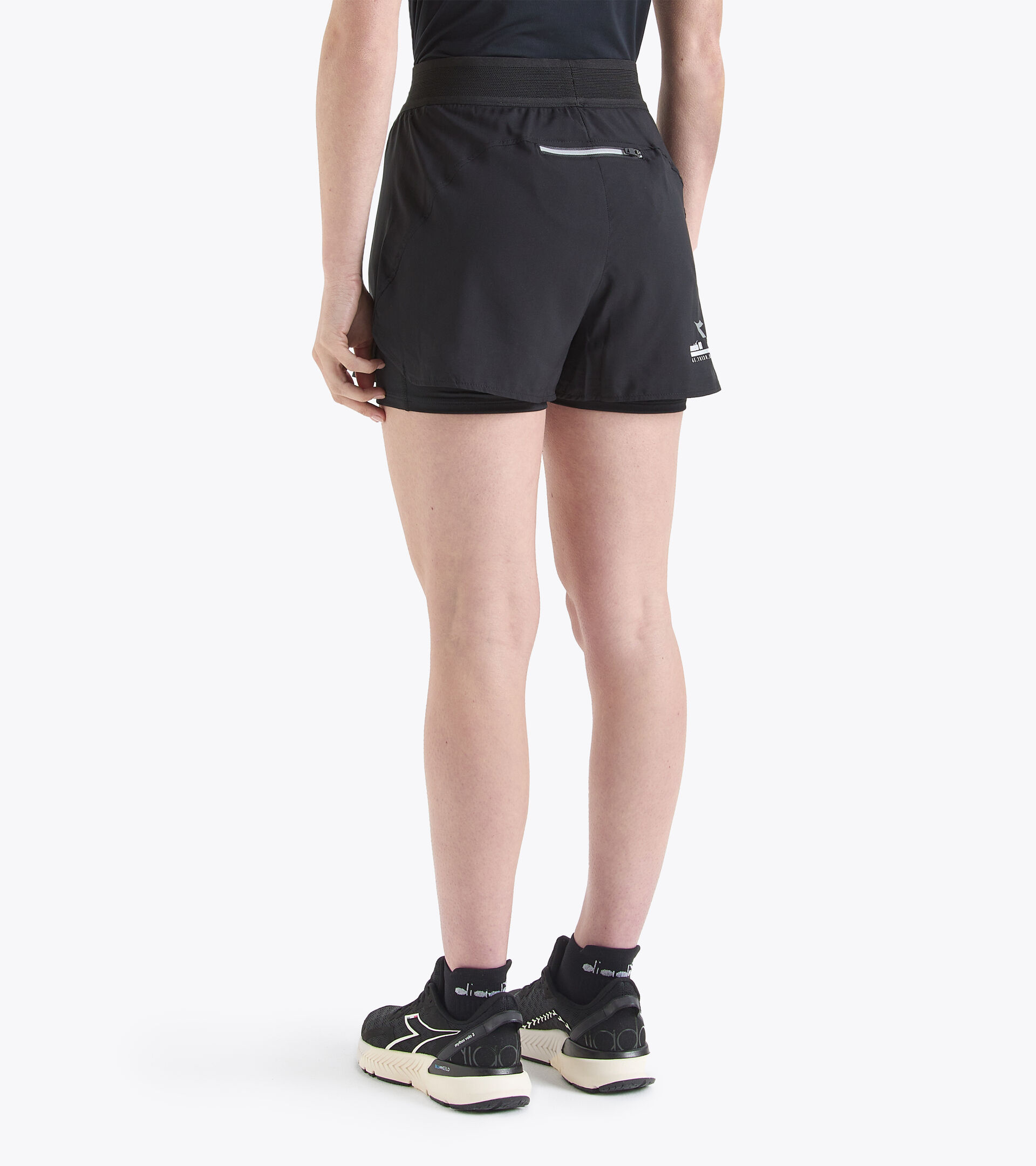 Women's Running Shorts, Double-Layered & Athletic