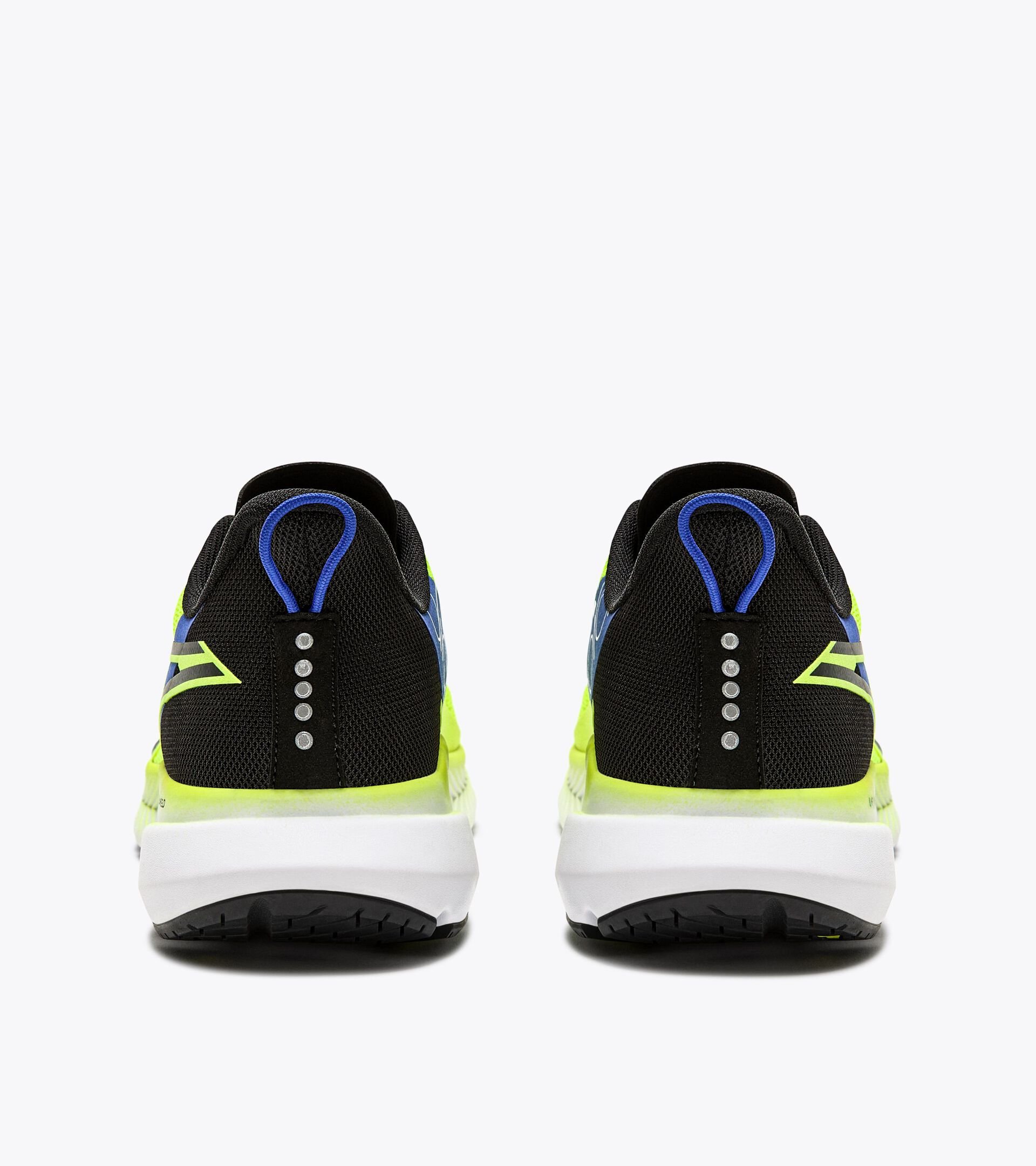 Running shoe - Stability and lightness - Men’s MYTHOS BLUSHIELD VOLO 4 YELLOW FLUO/BLACK - Diadora