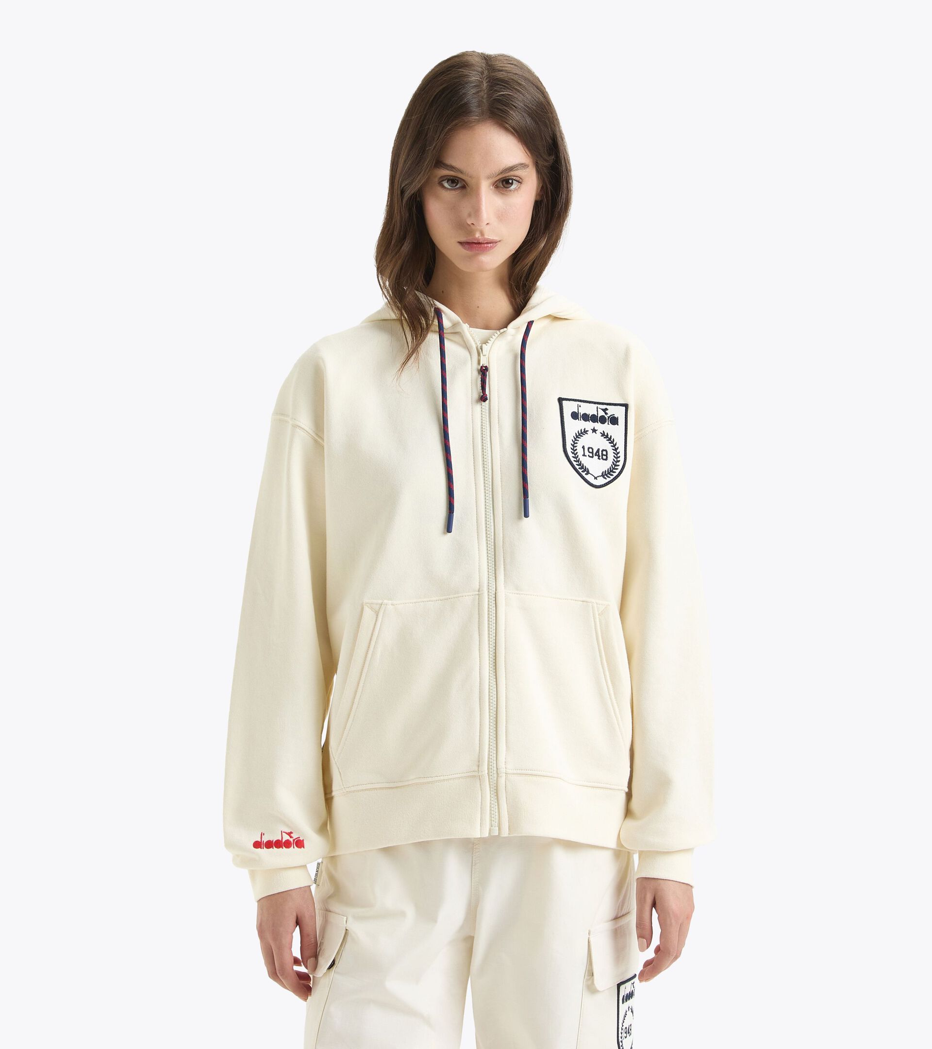 HOODIE FZ LEGACY Sporty hoodie - Made in italy - Gender Neutral - Diadora  Online Store CA