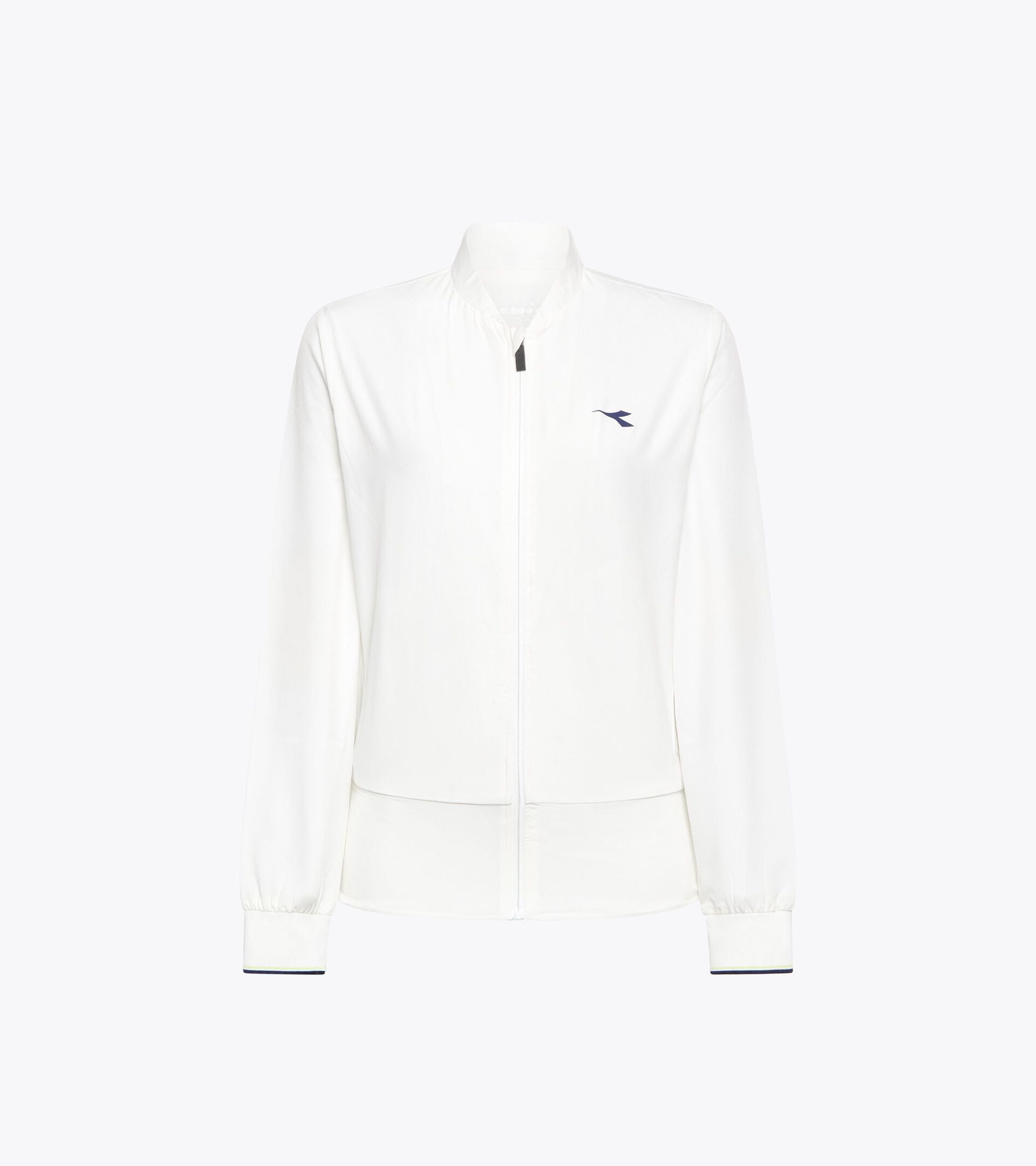 Sports jacket - Tennis - Women’s L. FZ JACKET ICON OPTICAL WHITE - Diadora