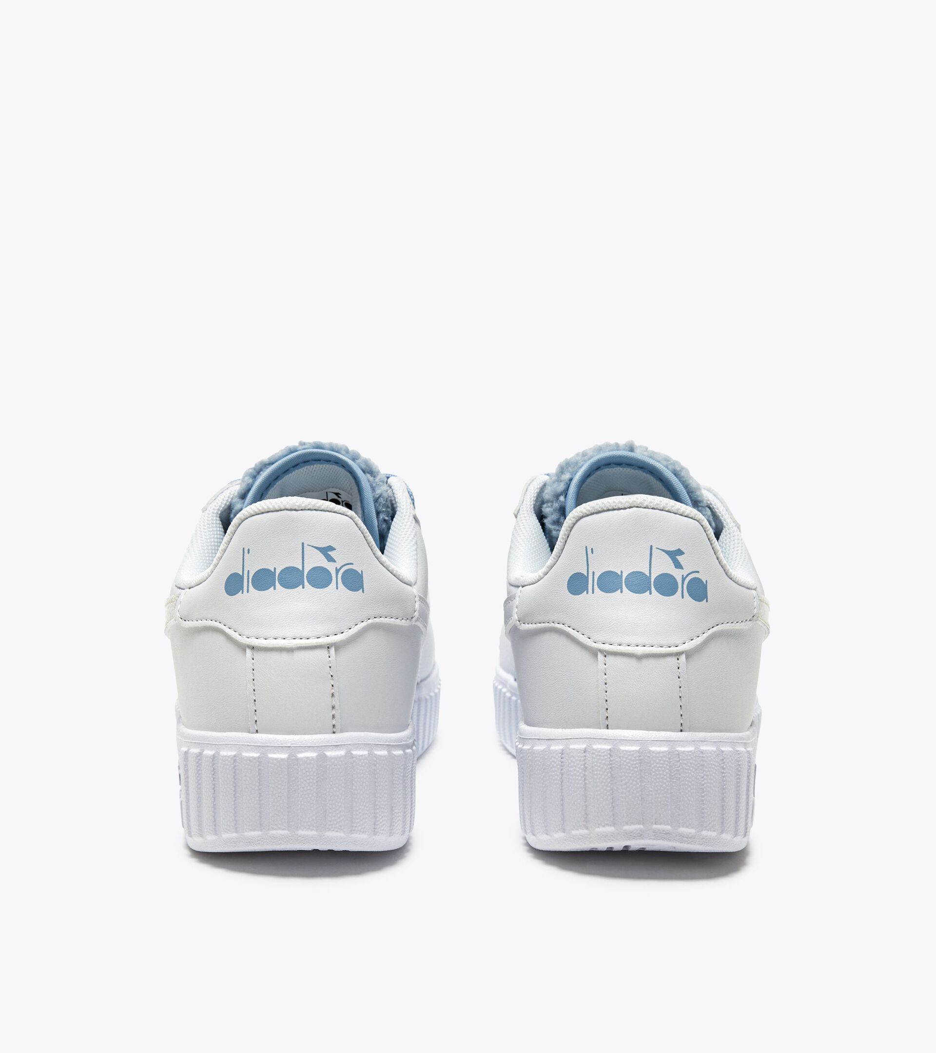 Chaussures de sport - Ado fille - 8-16 ans
 GAME STEP P GS FLUFFY WHITE/BLUE CASHMERE - Diadora