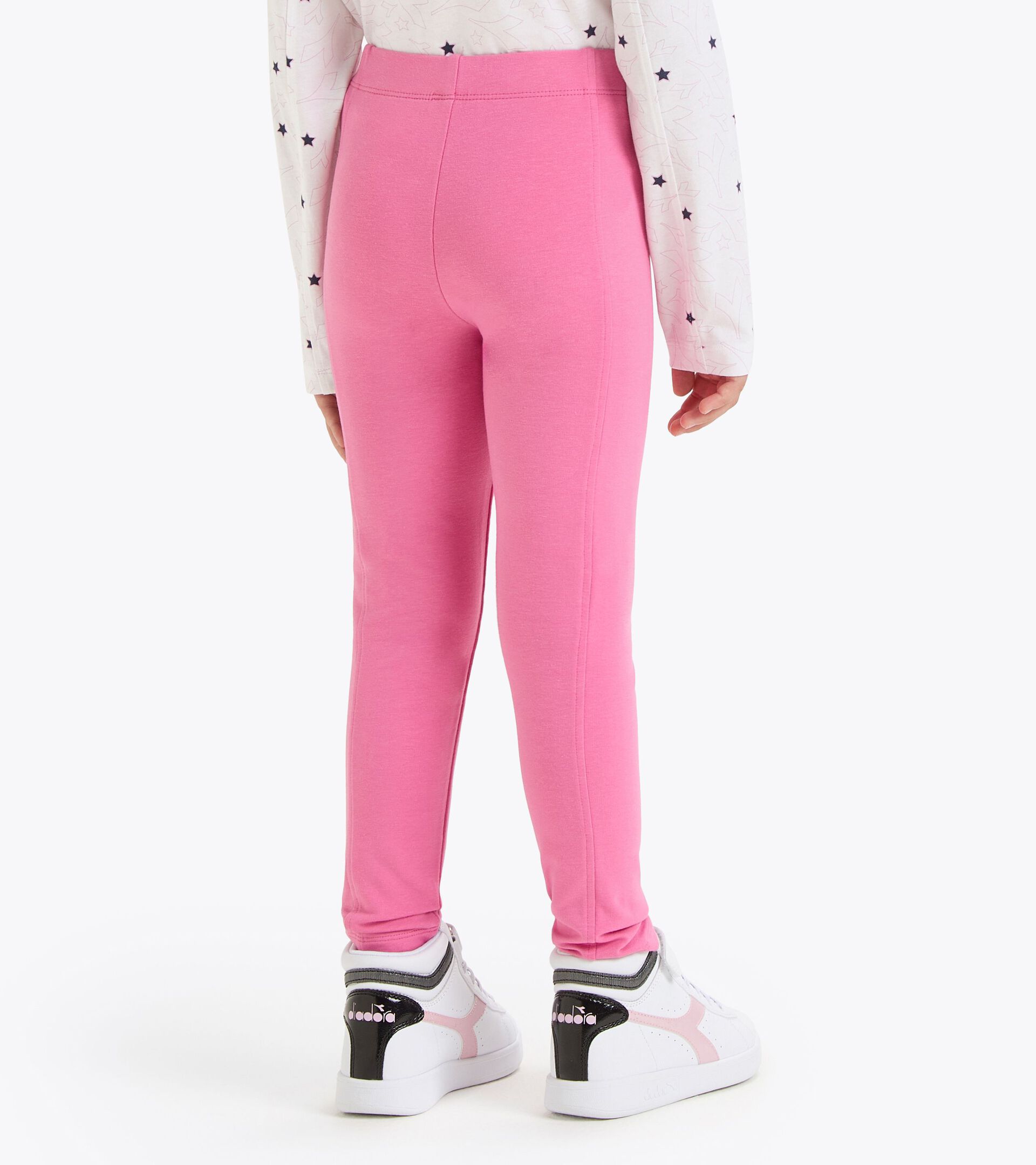 Leggings - Ado fille
 JG. LEGGINGS LOGO CHATEAU ROSE - Diadora