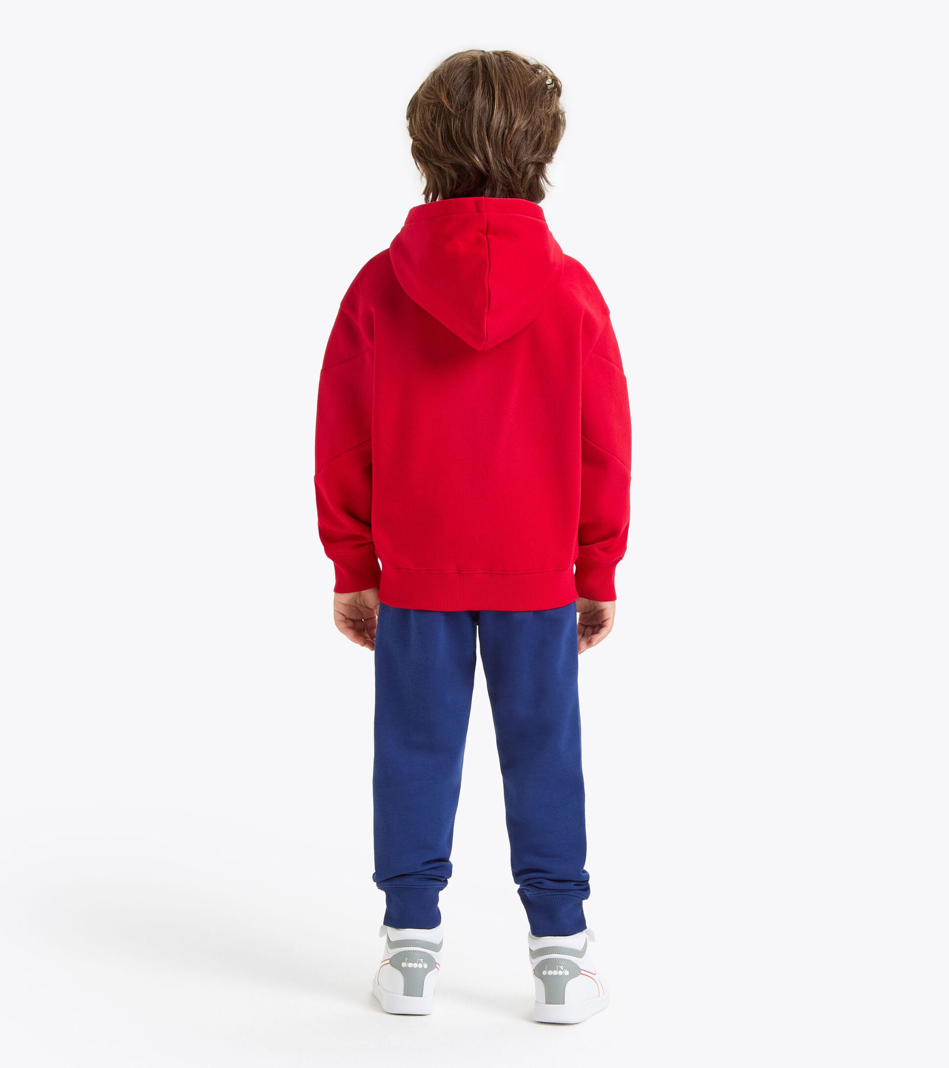 Trainingsanzug - Jungen
 JB. TRACKSUIT HD FZ LOGO ROT SALSA - Diadora