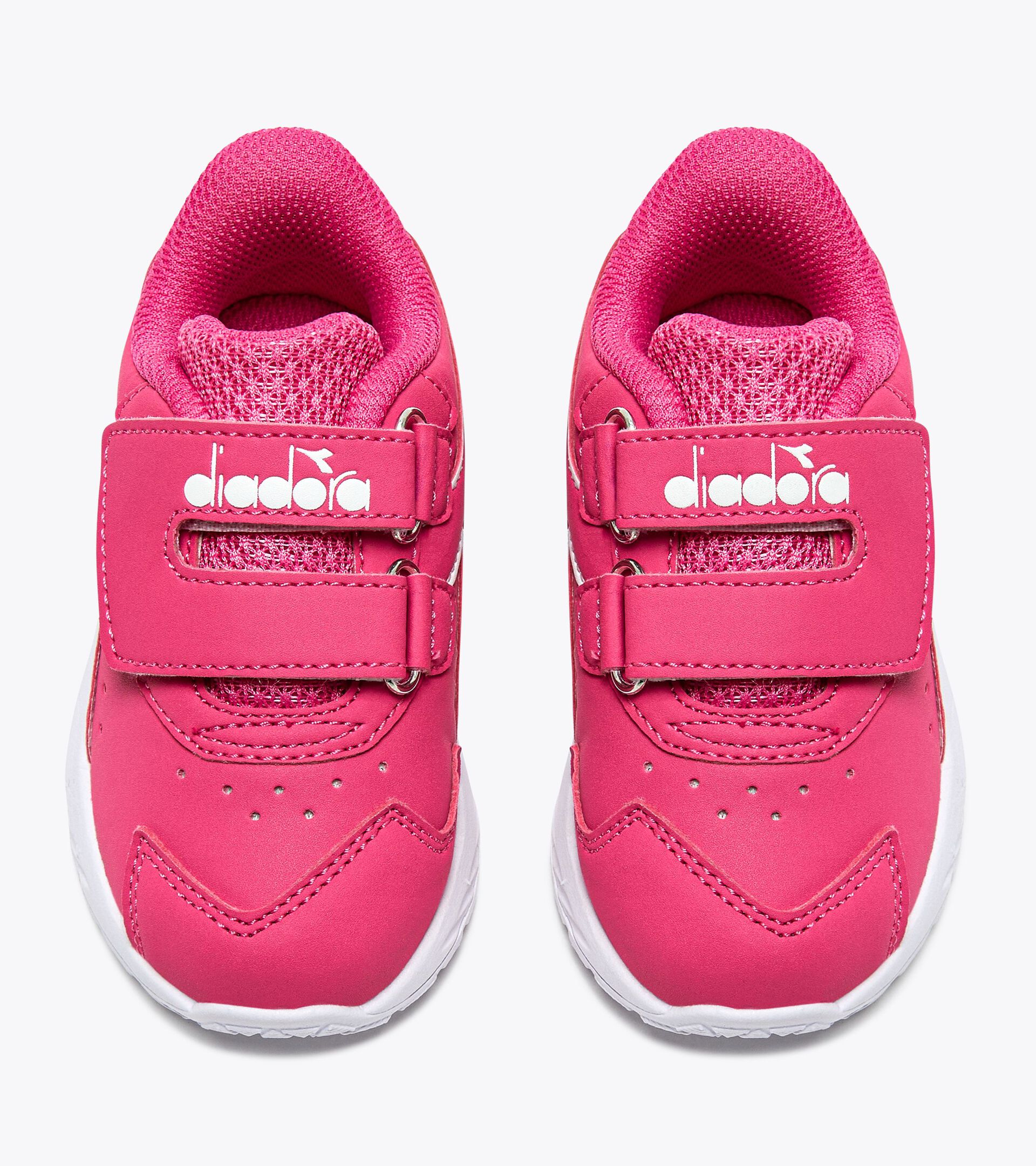 Kids’ sports shoe - Unisex - 1 to 3 years FALCON 4 SL I RASPBERRY SORBET/WHITE - Diadora